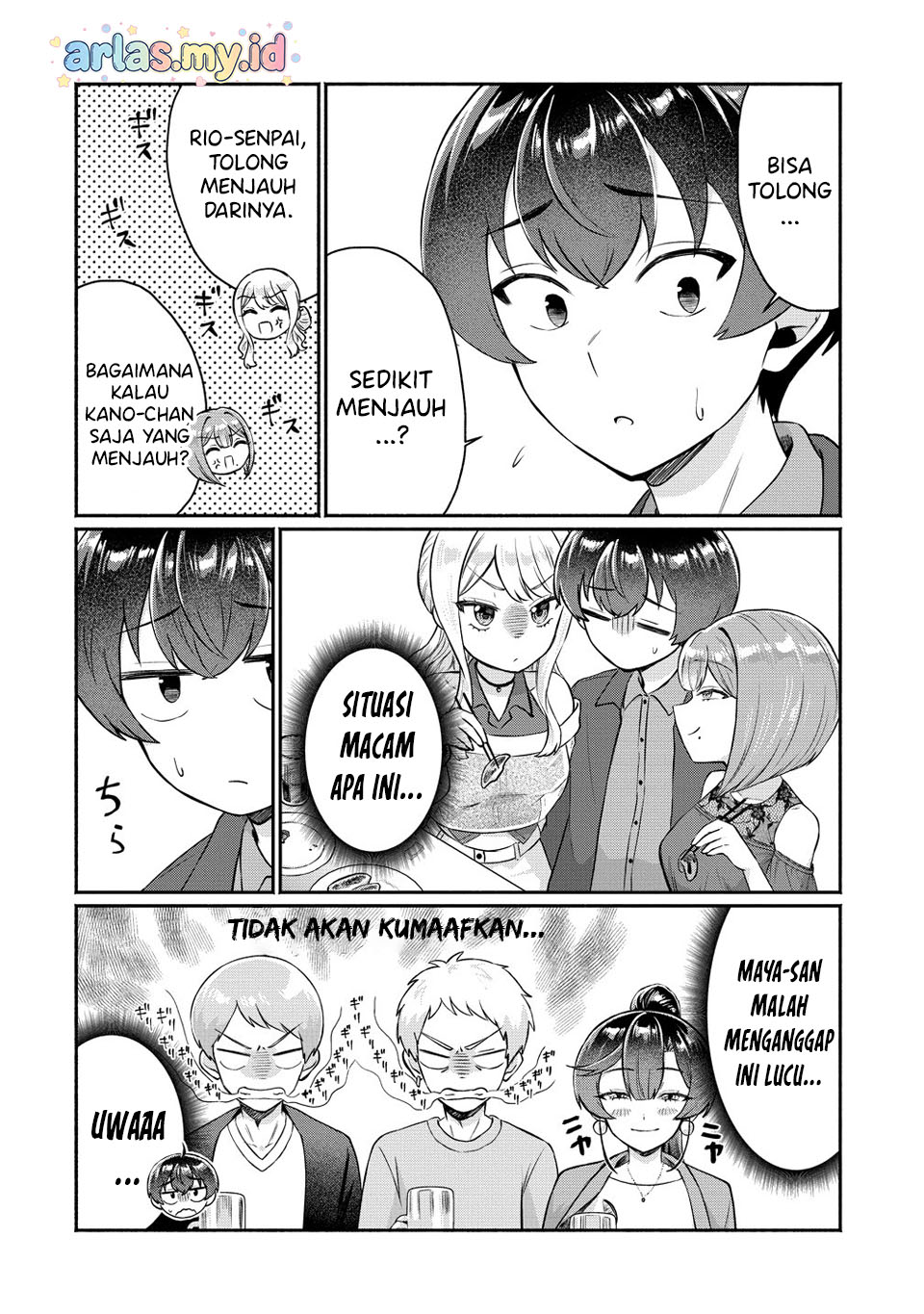 Douyara Ore wa Imadoki Gal na Toshiue Osananajimi kara Gekiomo Kanjou wo Mukerareteiru Rashii Chapter 14 - halaman 7