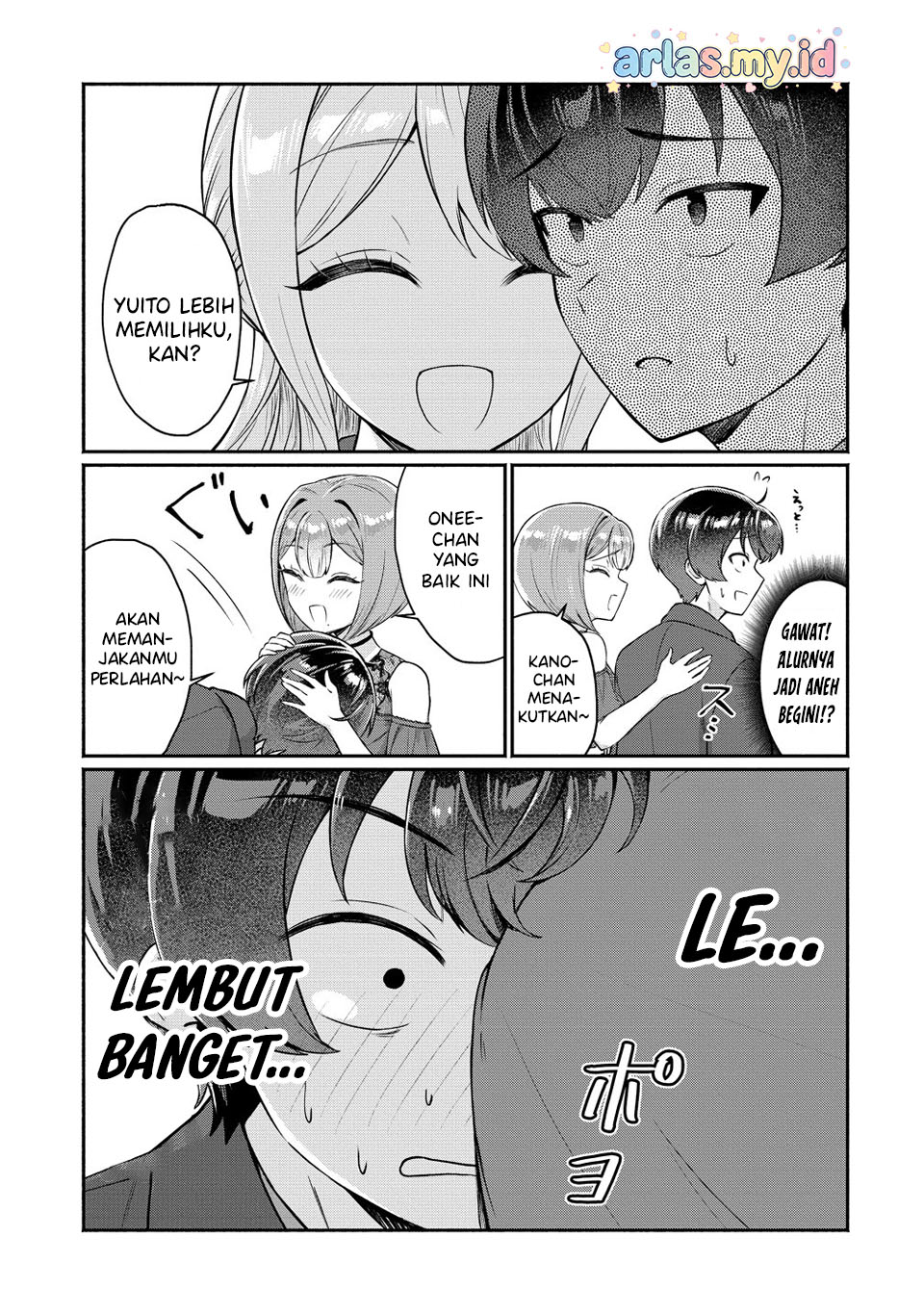 Douyara Ore wa Imadoki Gal na Toshiue Osananajimi kara Gekiomo Kanjou wo Mukerareteiru Rashii Chapter 14 - halaman 8
