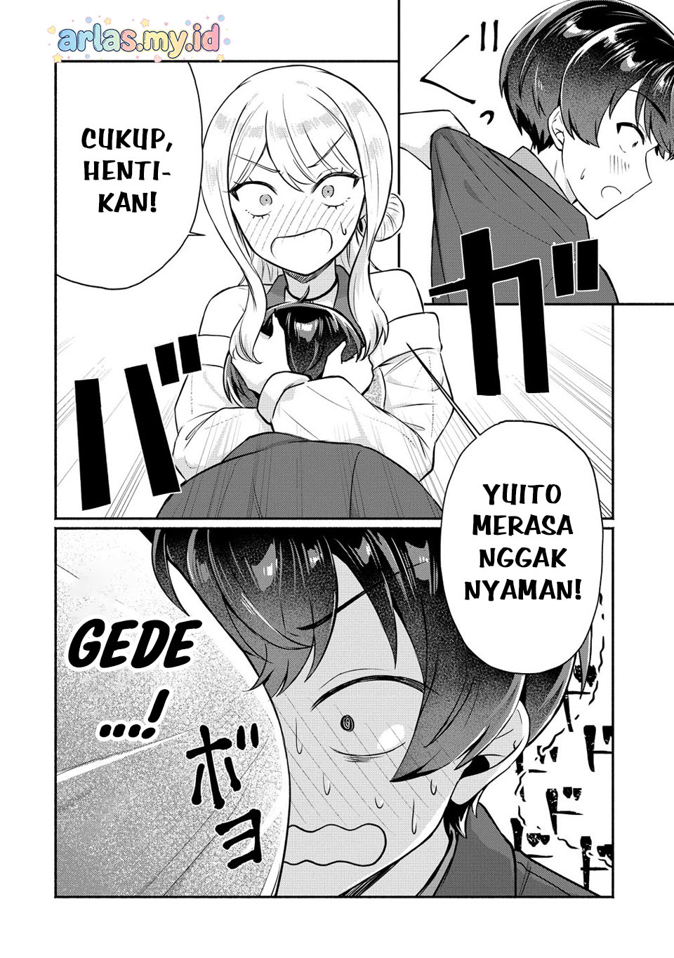 Douyara Ore wa Imadoki Gal na Toshiue Osananajimi kara Gekiomo Kanjou wo Mukerareteiru Rashii Chapter 14 - halaman 9