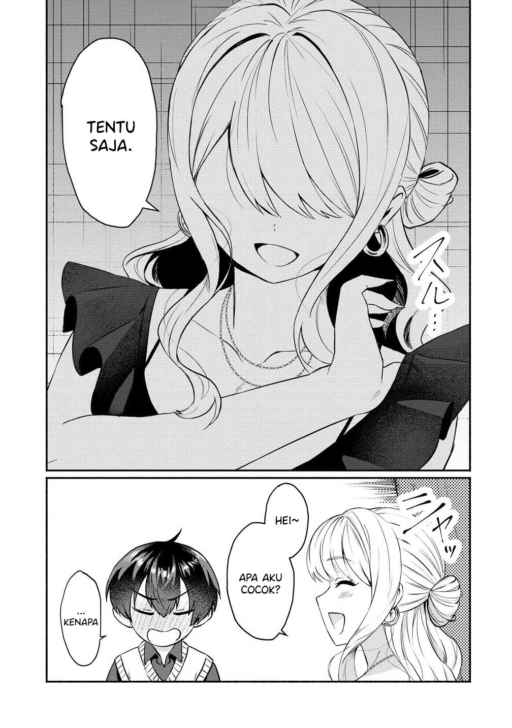 Douyara Ore wa Imadoki Gal na Toshiue Osananajimi kara Gekiomo Kanjou wo Mukerareteiru Rashii Chapter 2.1 - halaman 8