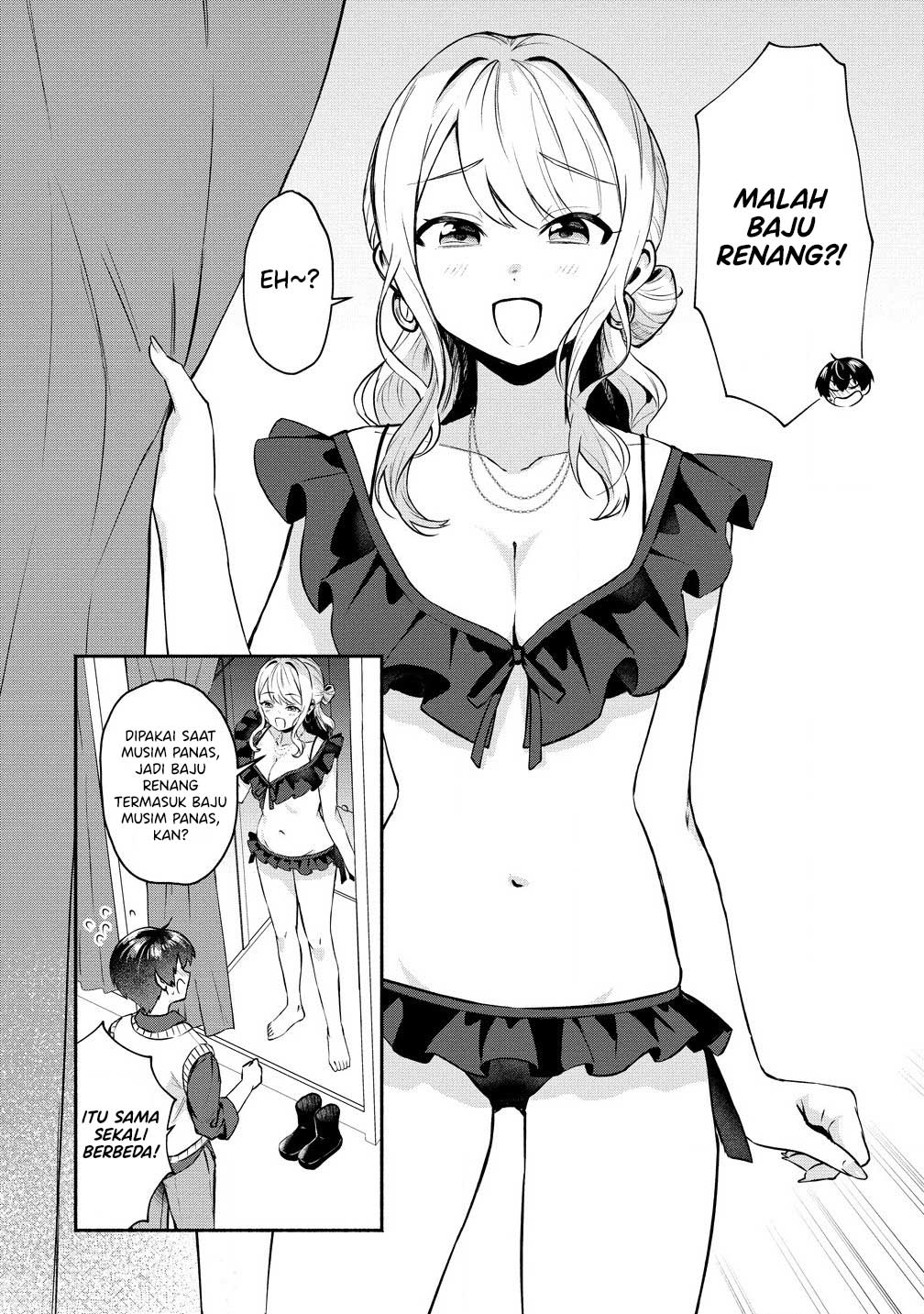 Douyara Ore wa Imadoki Gal na Toshiue Osananajimi kara Gekiomo Kanjou wo Mukerareteiru Rashii Chapter 2.1 - halaman 9