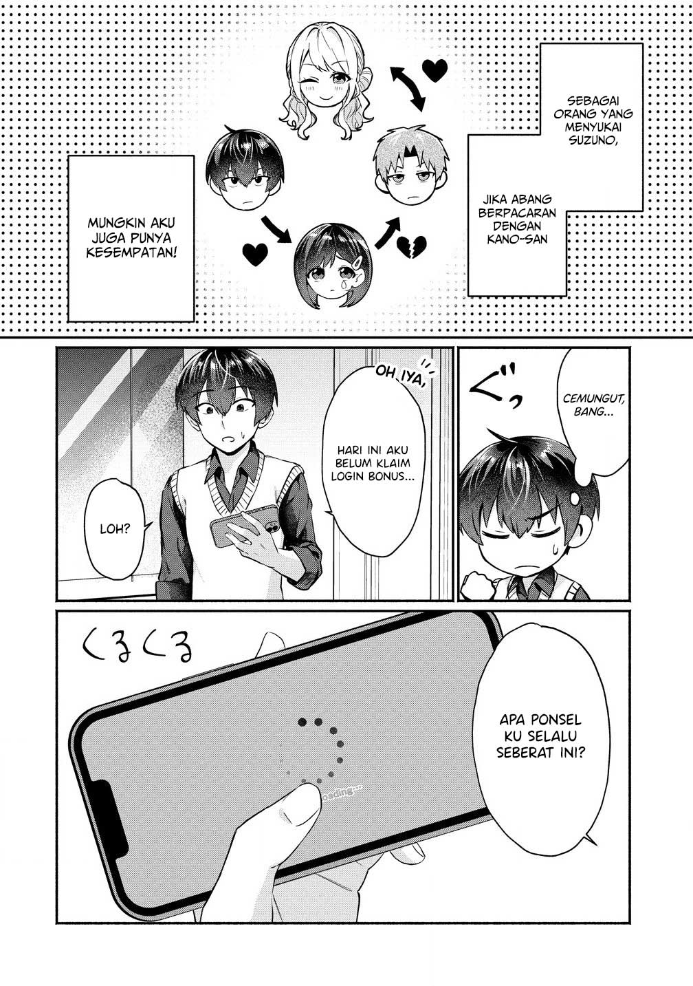 Douyara Ore wa Imadoki Gal na Toshiue Osananajimi kara Gekiomo Kanjou wo Mukerareteiru Rashii Chapter 2.2 - halaman 10