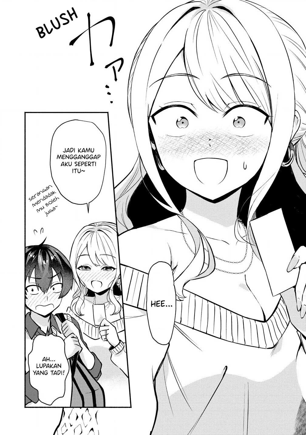 Douyara Ore wa Imadoki Gal na Toshiue Osananajimi kara Gekiomo Kanjou wo Mukerareteiru Rashii Chapter 2.2 - halaman 4
