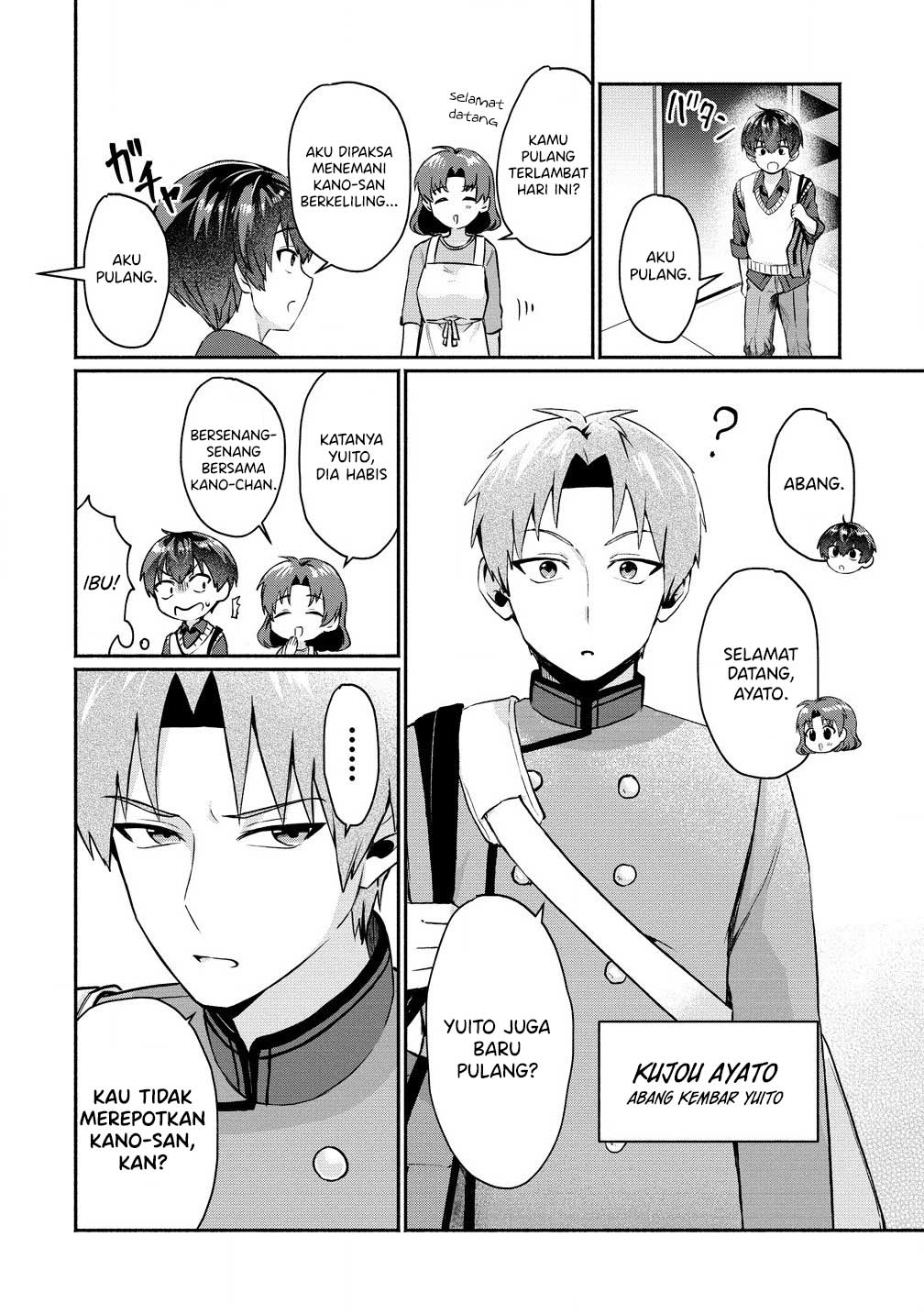 Douyara Ore wa Imadoki Gal na Toshiue Osananajimi kara Gekiomo Kanjou wo Mukerareteiru Rashii Chapter 2.2 - halaman 8
