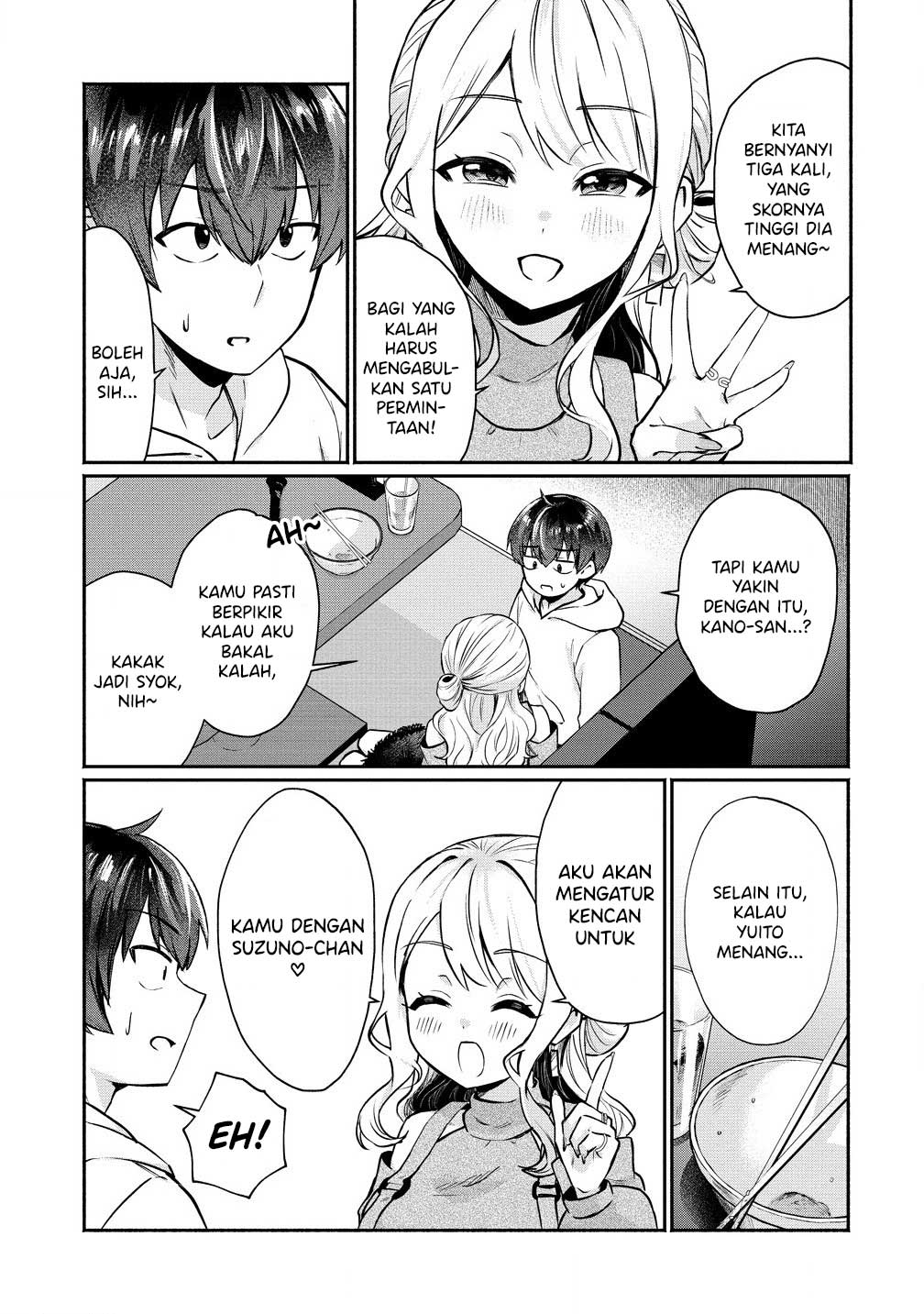 Douyara Ore wa Imadoki Gal na Toshiue Osananajimi kara Gekiomo Kanjou wo Mukerareteiru Rashii Chapter 3.1 - halaman 8