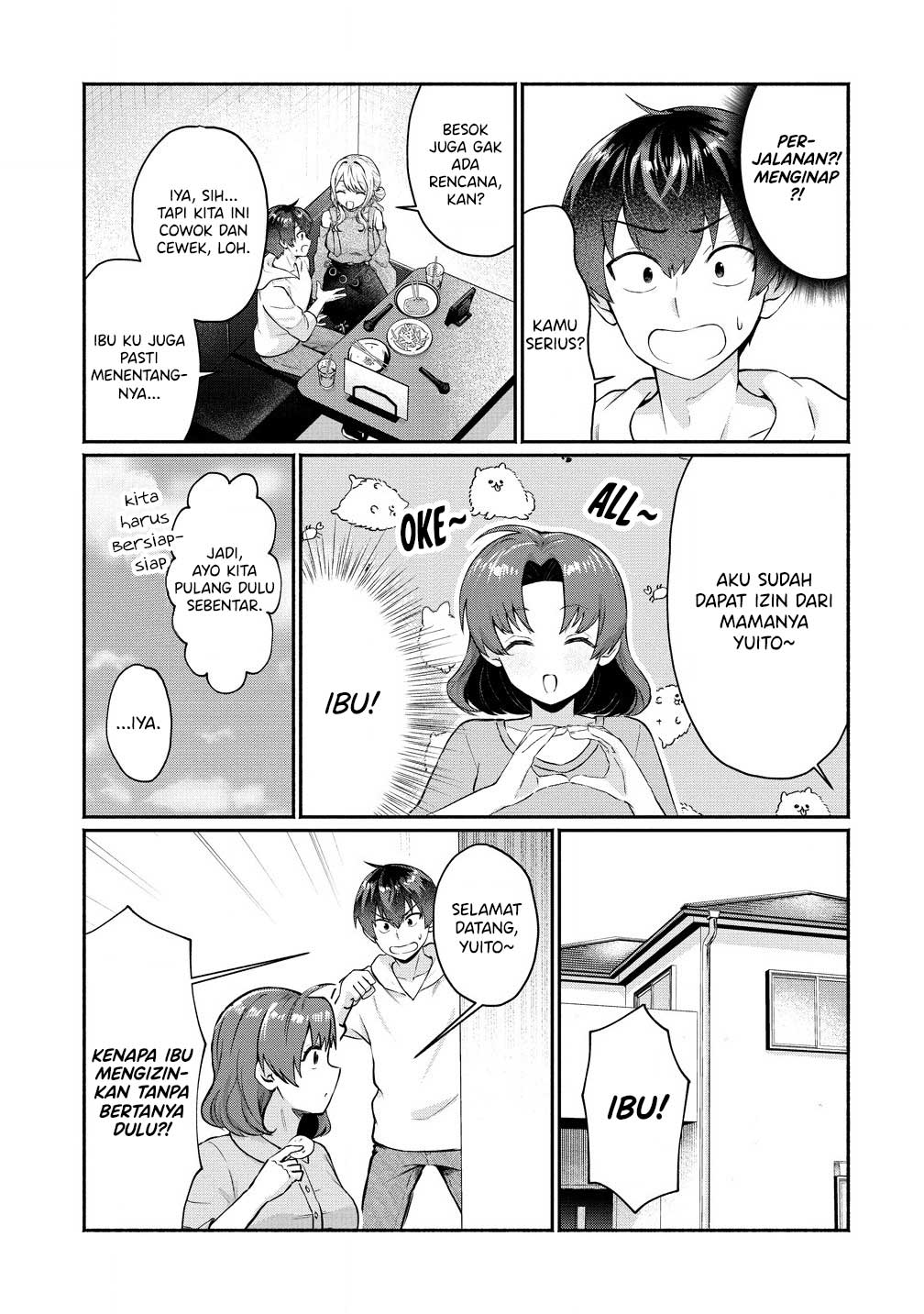 Douyara Ore wa Imadoki Gal na Toshiue Osananajimi kara Gekiomo Kanjou wo Mukerareteiru Rashii Chapter 3.2 - halaman 2