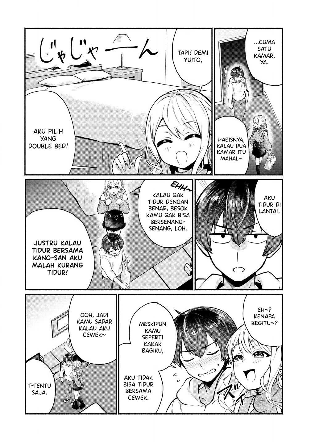 Douyara Ore wa Imadoki Gal na Toshiue Osananajimi kara Gekiomo Kanjou wo Mukerareteiru Rashii Chapter 3.2 - halaman 5
