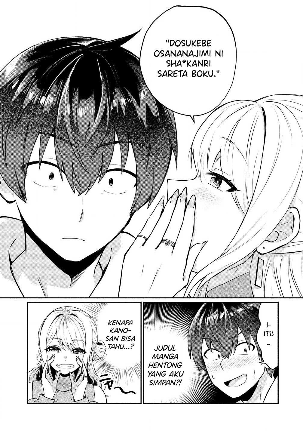 Douyara Ore wa Imadoki Gal na Toshiue Osananajimi kara Gekiomo Kanjou wo Mukerareteiru Rashii Chapter 3.2 - halaman 8