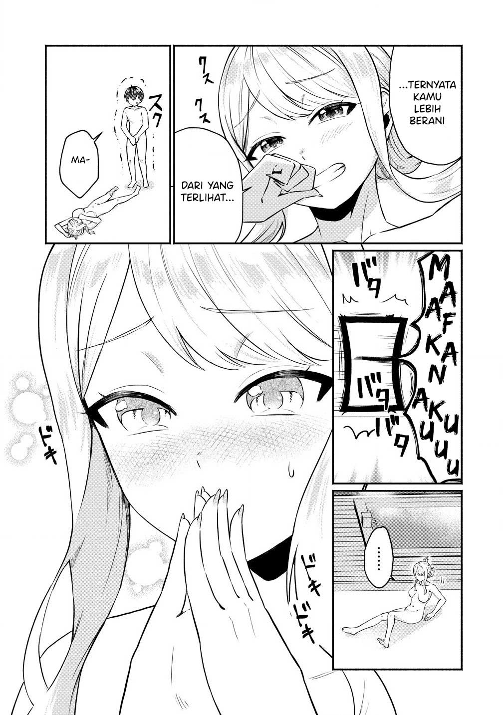 Douyara Ore wa Imadoki Gal na Toshiue Osananajimi kara Gekiomo Kanjou wo Mukerareteiru Rashii Chapter 4 - halaman 12