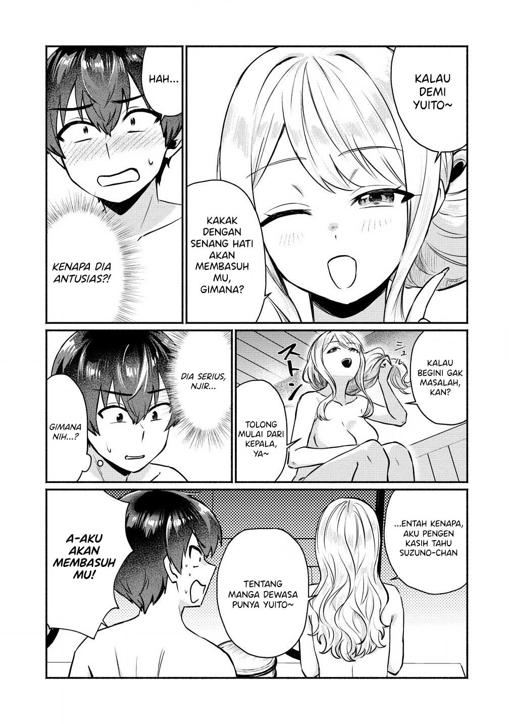 Douyara Ore wa Imadoki Gal na Toshiue Osananajimi kara Gekiomo Kanjou wo Mukerareteiru Rashii Chapter 4 - halaman 4