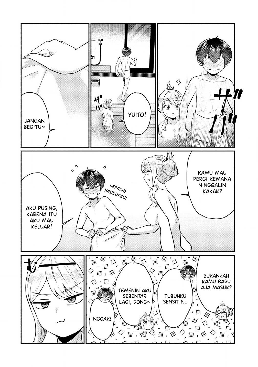 Douyara Ore wa Imadoki Gal na Toshiue Osananajimi kara Gekiomo Kanjou wo Mukerareteiru Rashii Chapter 4 - halaman 9
