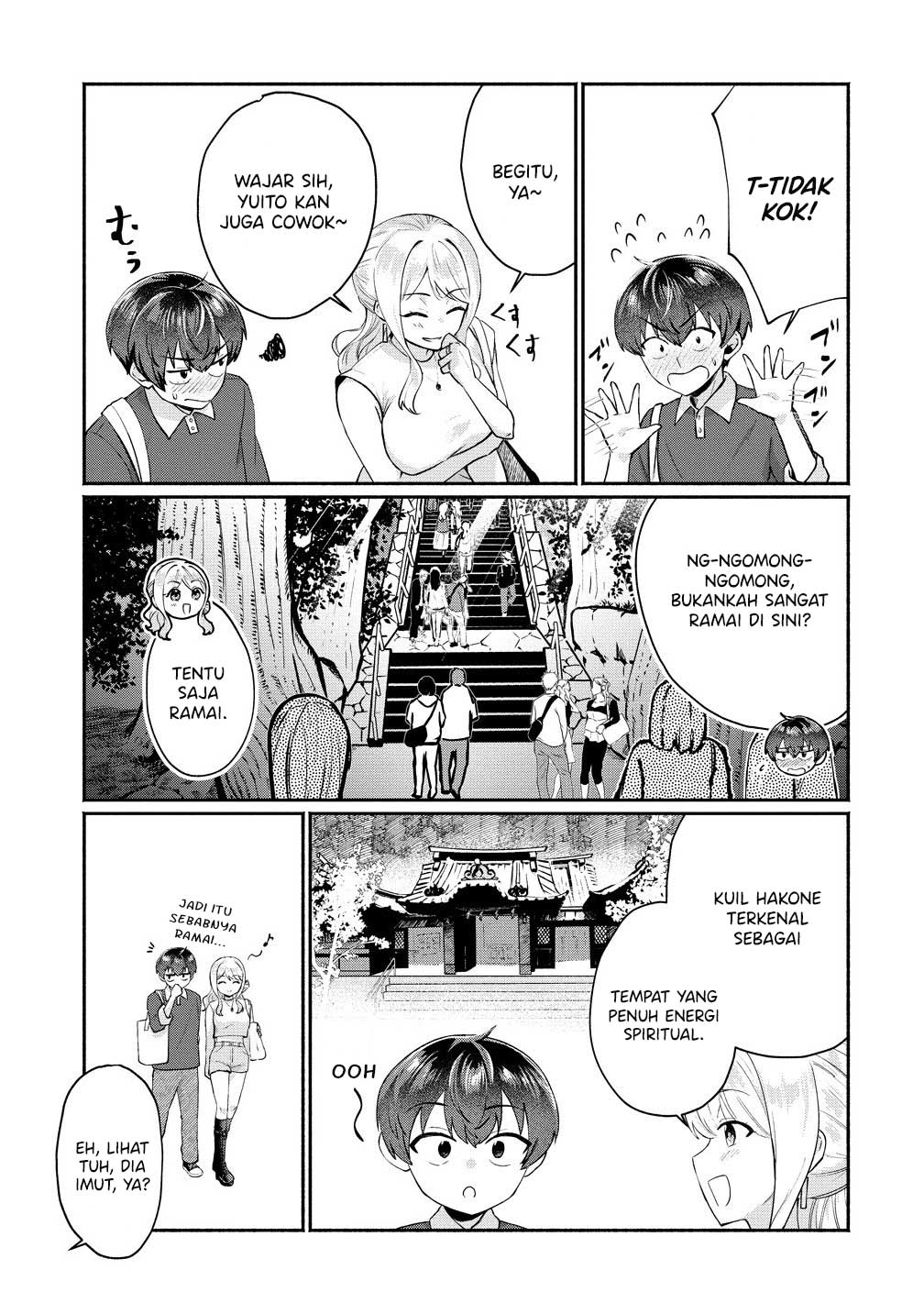 Douyara Ore wa Imadoki Gal na Toshiue Osananajimi kara Gekiomo Kanjou wo Mukerareteiru Rashii Chapter 5 - halaman 6