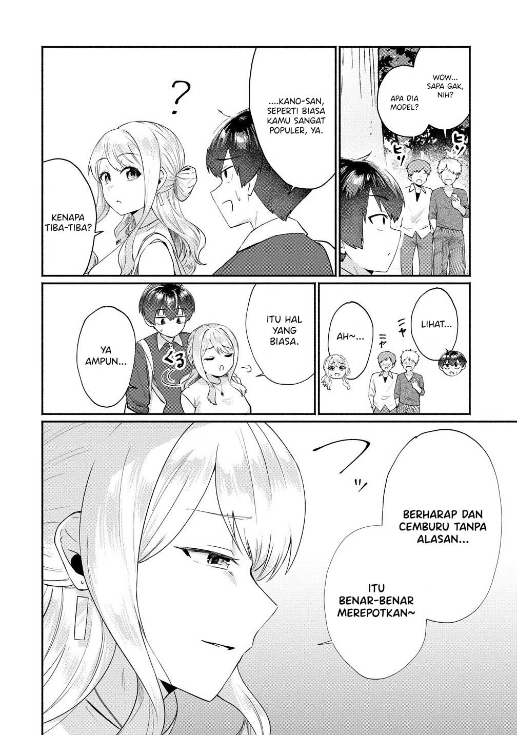 Douyara Ore wa Imadoki Gal na Toshiue Osananajimi kara Gekiomo Kanjou wo Mukerareteiru Rashii Chapter 5 - halaman 7
