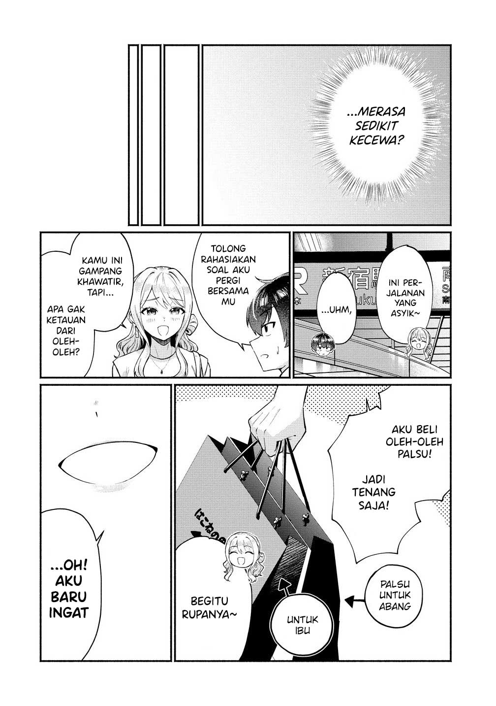 Douyara Ore wa Imadoki Gal na Toshiue Osananajimi kara Gekiomo Kanjou wo Mukerareteiru Rashii Chapter 6 - halaman 7