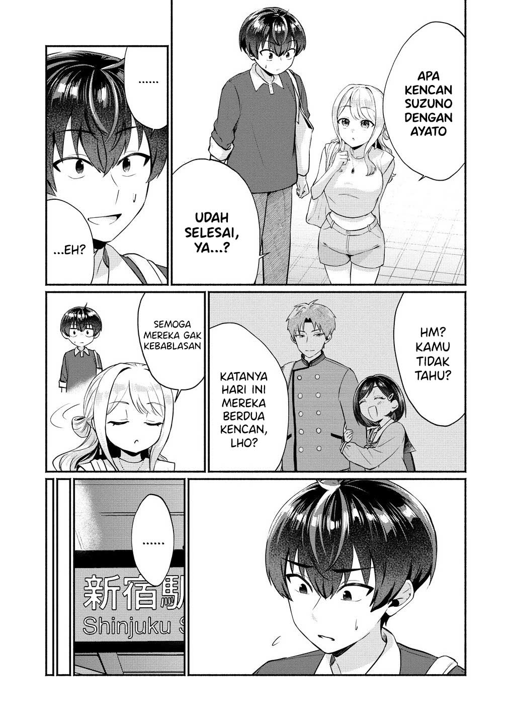 Douyara Ore wa Imadoki Gal na Toshiue Osananajimi kara Gekiomo Kanjou wo Mukerareteiru Rashii Chapter 6 - halaman 8
