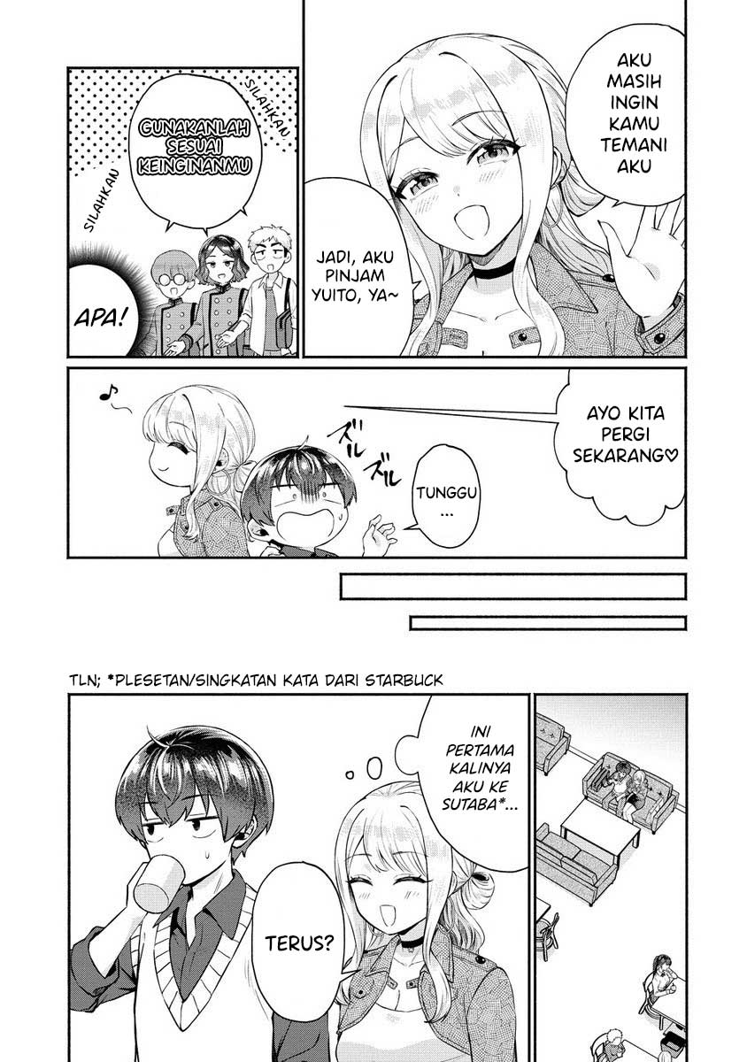 Douyara Ore wa Imadoki Gal na Toshiue Osananajimi kara Gekiomo Kanjou wo Mukerareteiru Rashii Chapter 7 - halaman 10