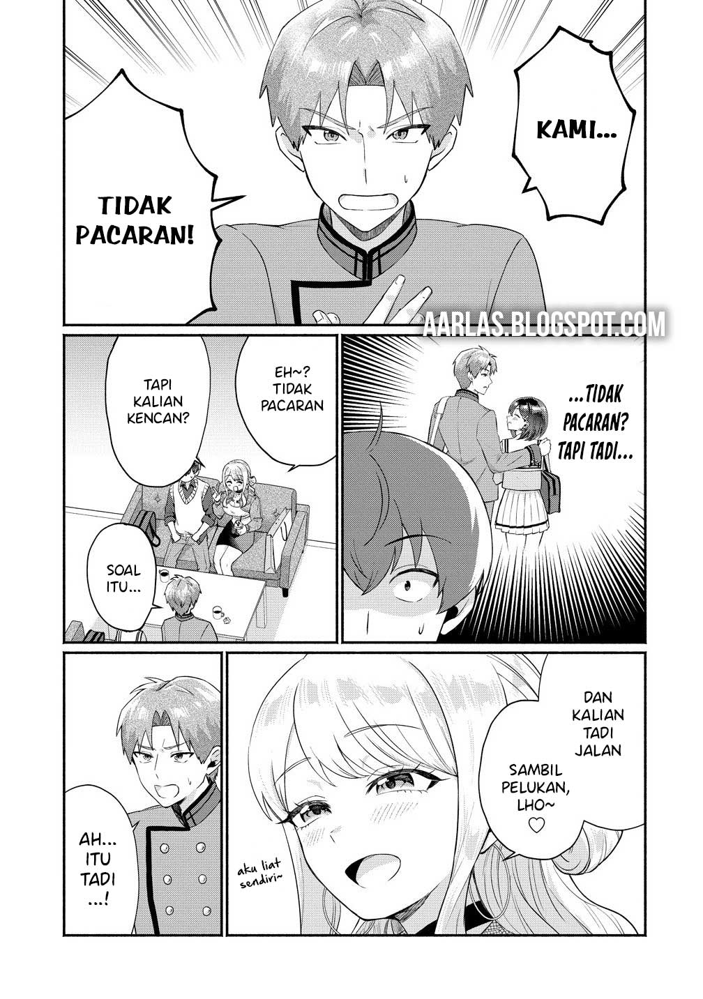 Douyara Ore wa Imadoki Gal na Toshiue Osananajimi kara Gekiomo Kanjou wo Mukerareteiru Rashii Chapter 8 - halaman 12