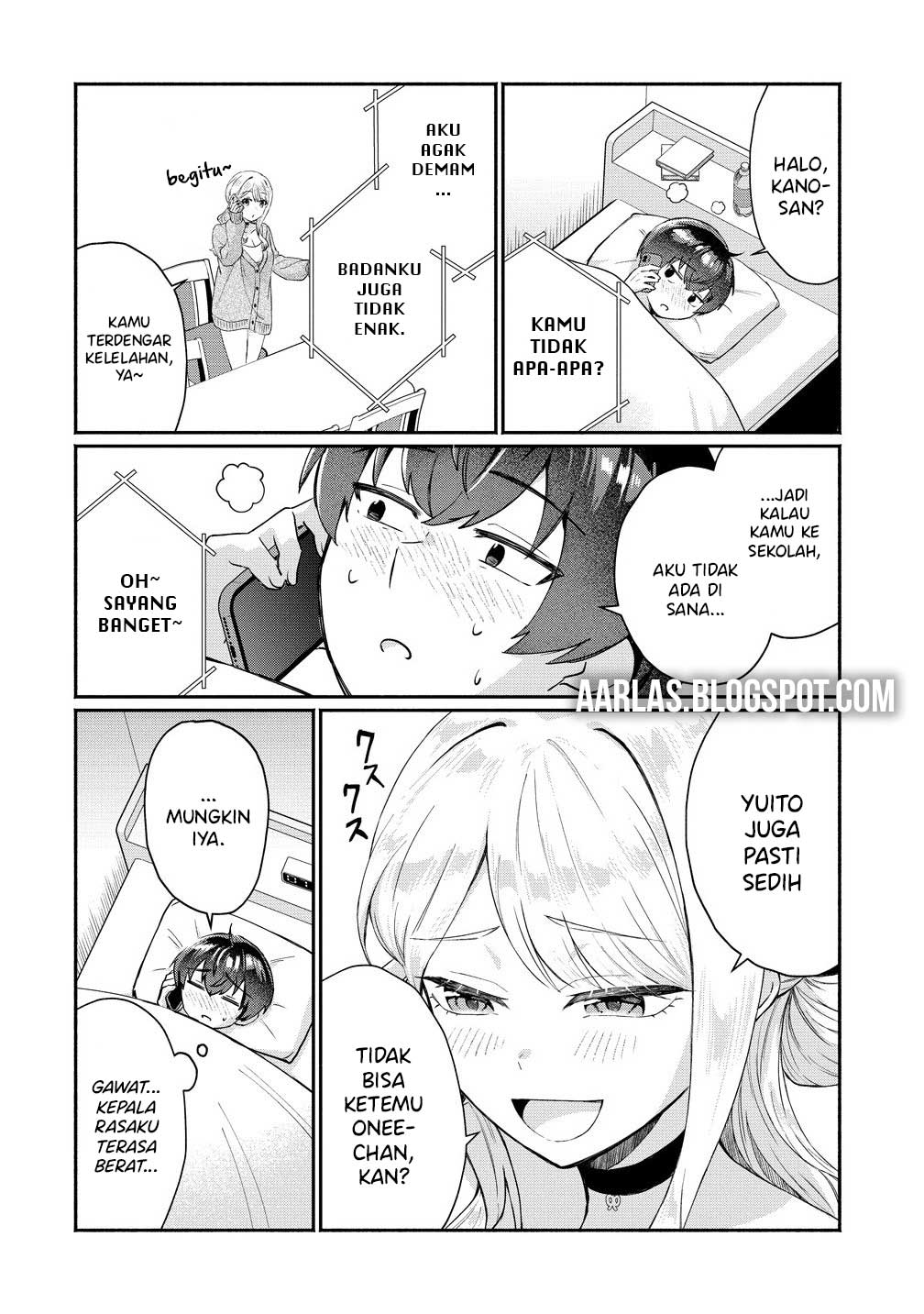 Douyara Ore wa Imadoki Gal na Toshiue Osananajimi kara Gekiomo Kanjou wo Mukerareteiru Rashii Chapter 8 - halaman 17