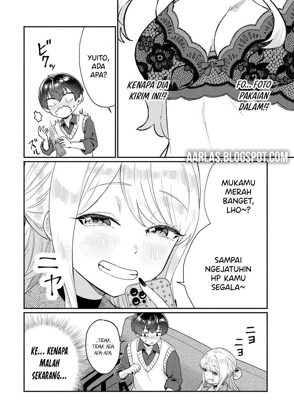 Douyara Ore wa Imadoki Gal na Toshiue Osananajimi kara Gekiomo Kanjou wo Mukerareteiru Rashii Chapter 8 - halaman 3