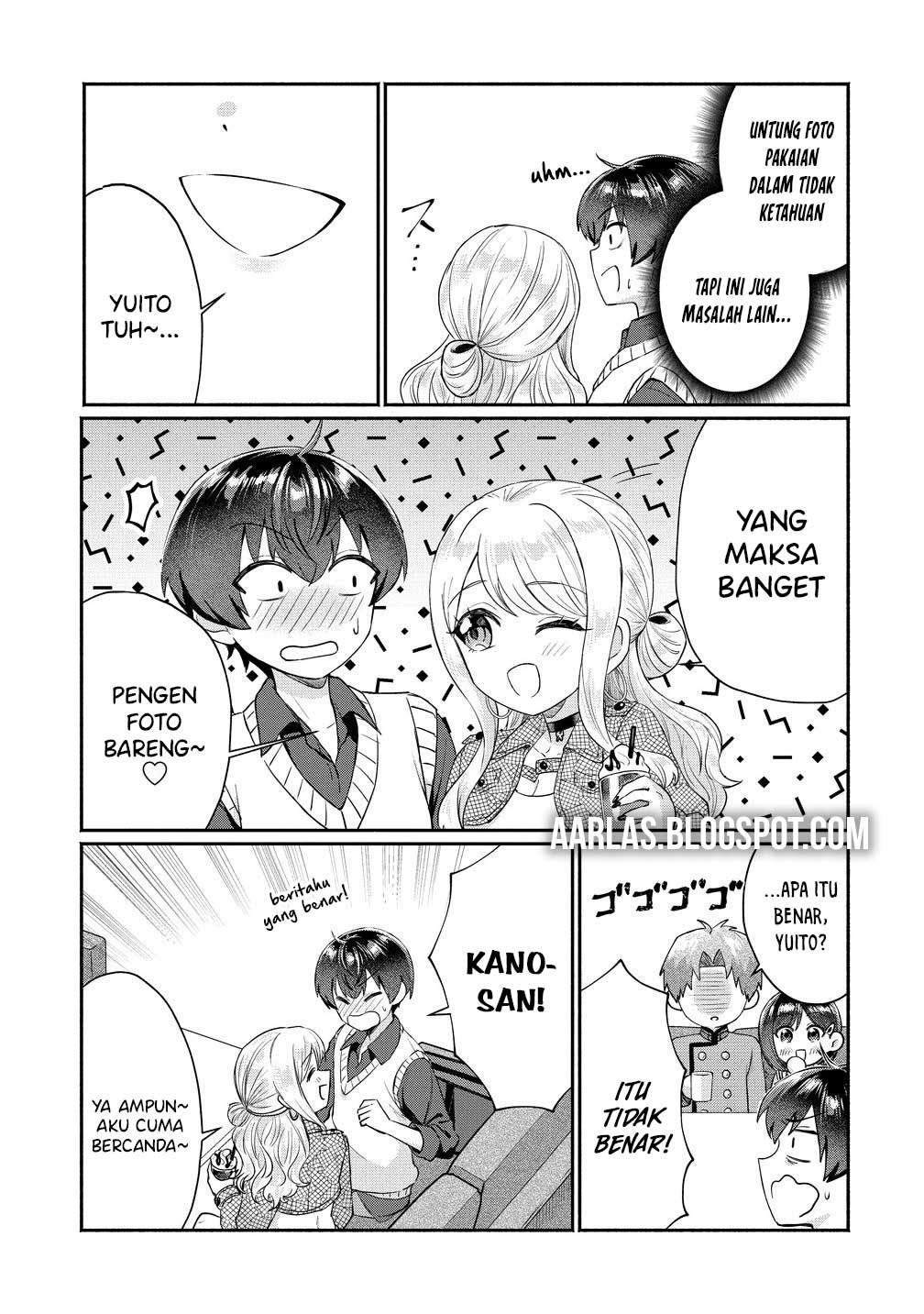Douyara Ore wa Imadoki Gal na Toshiue Osananajimi kara Gekiomo Kanjou wo Mukerareteiru Rashii Chapter 8 - halaman 6