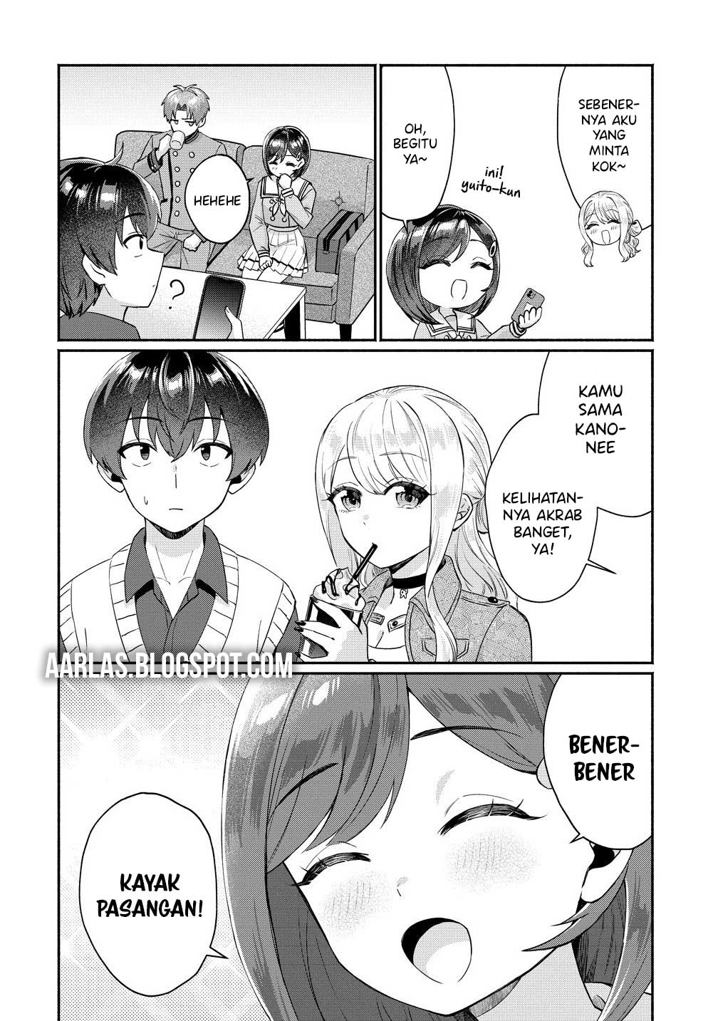 Douyara Ore wa Imadoki Gal na Toshiue Osananajimi kara Gekiomo Kanjou wo Mukerareteiru Rashii Chapter 8 - halaman 7