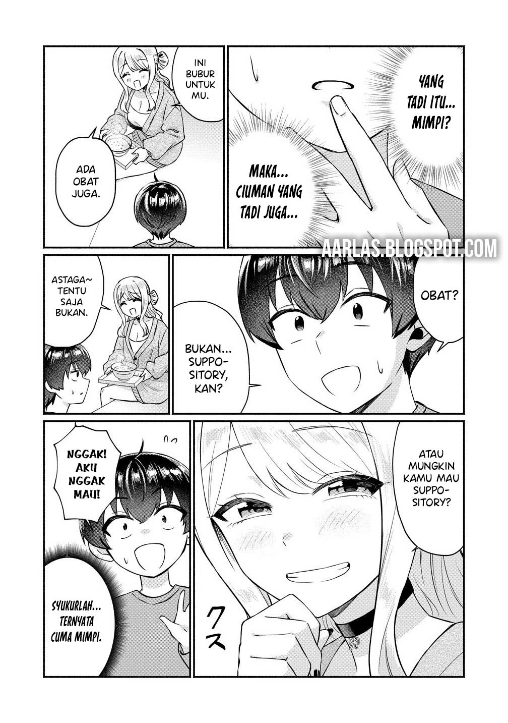 Douyara Ore wa Imadoki Gal na Toshiue Osananajimi kara Gekiomo Kanjou wo Mukerareteiru Rashii Chapter 9 - halaman 13