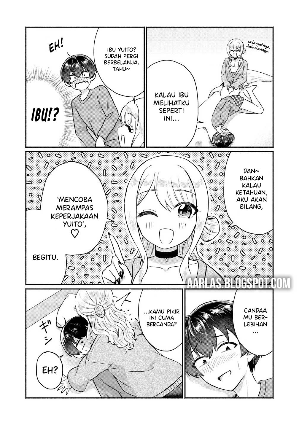Douyara Ore wa Imadoki Gal na Toshiue Osananajimi kara Gekiomo Kanjou wo Mukerareteiru Rashii Chapter 9 - halaman 5