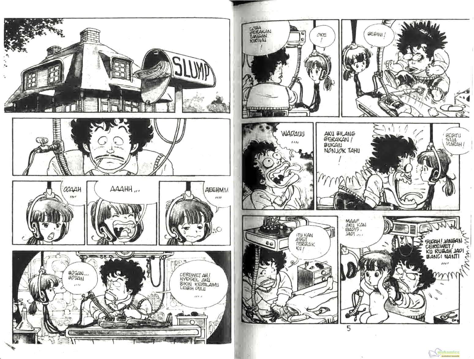 Dr. Slump Chapter 1 - halaman 4