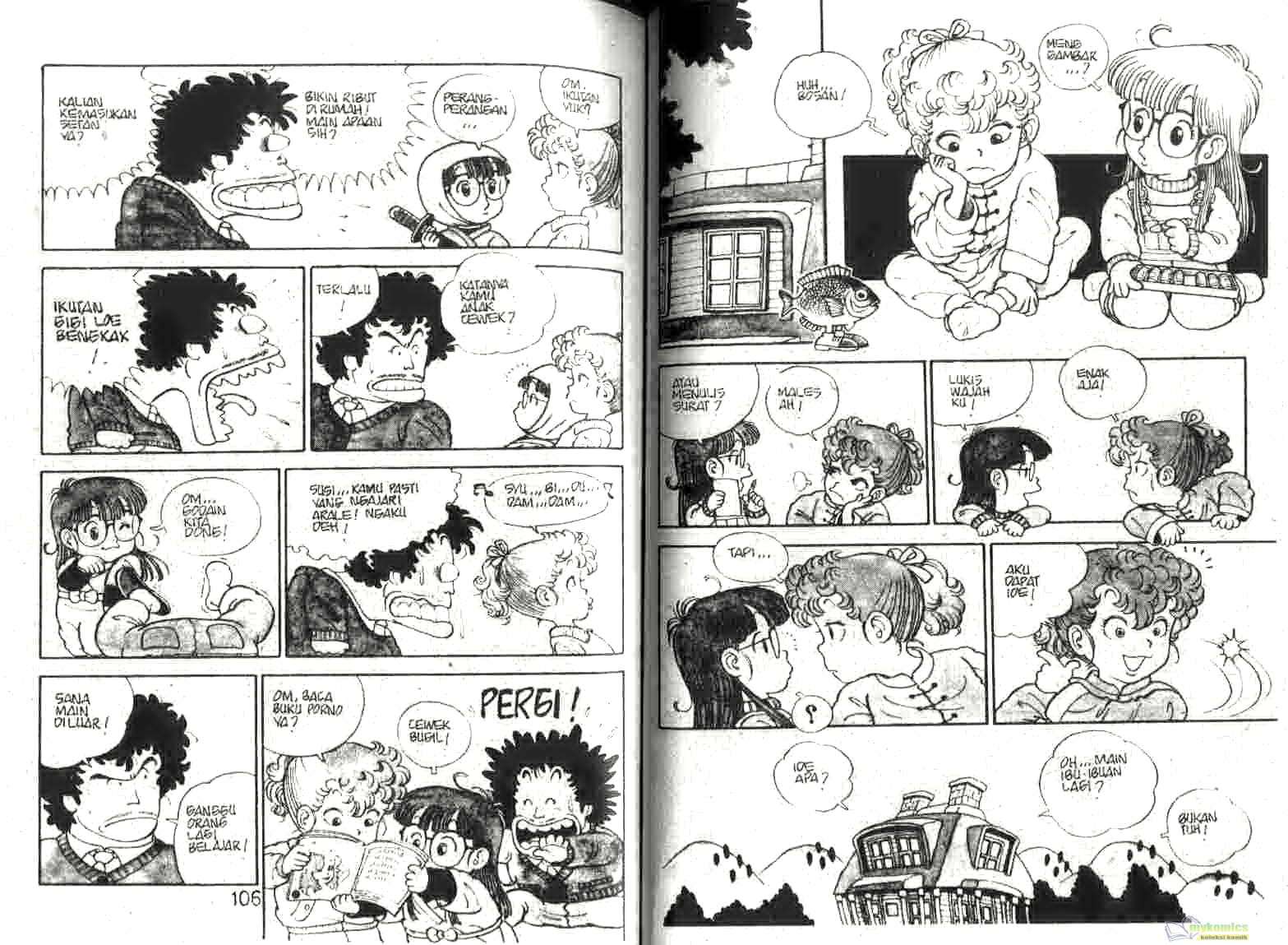 Dr. Slump Chapter 1 - halaman 56