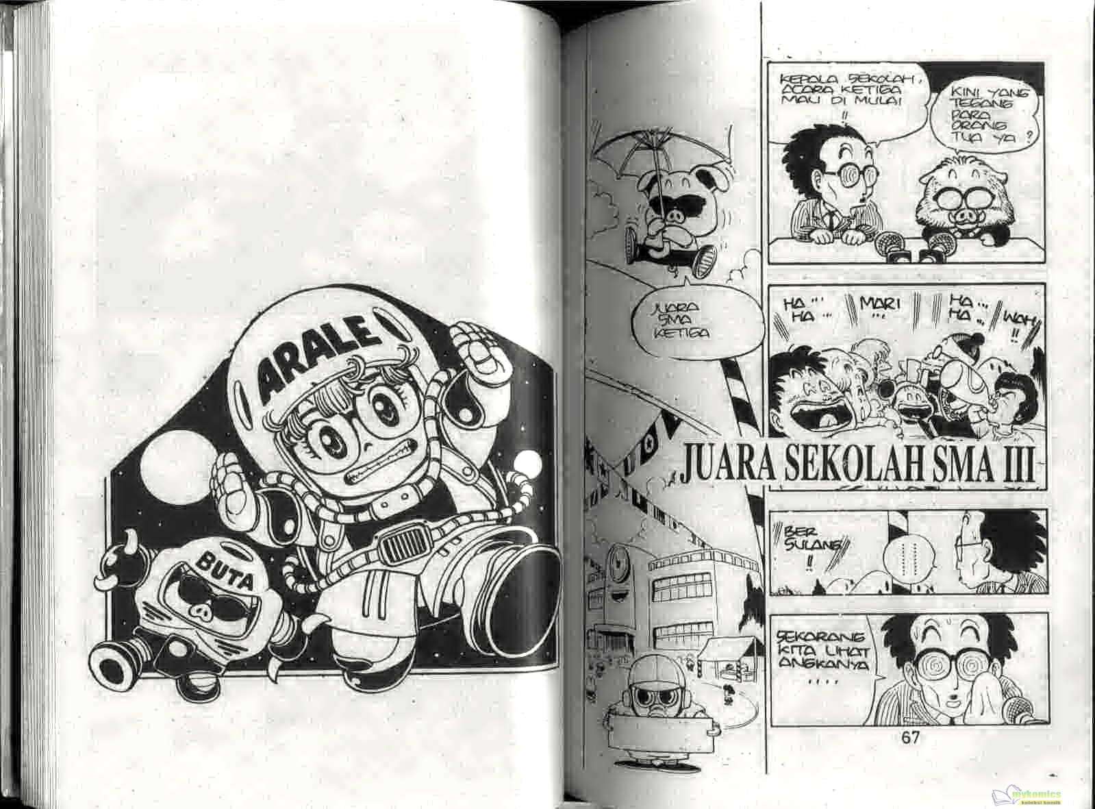 Dr. Slump Chapter 10 - halaman 35
