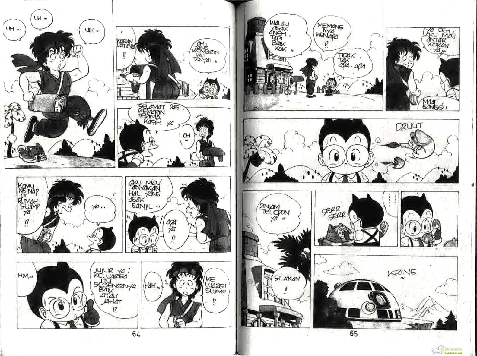 Dr. Slump Chapter 13 - halaman 34