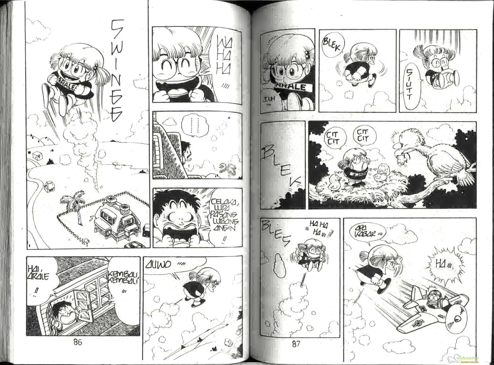 Dr. Slump Chapter 14 - halaman 45