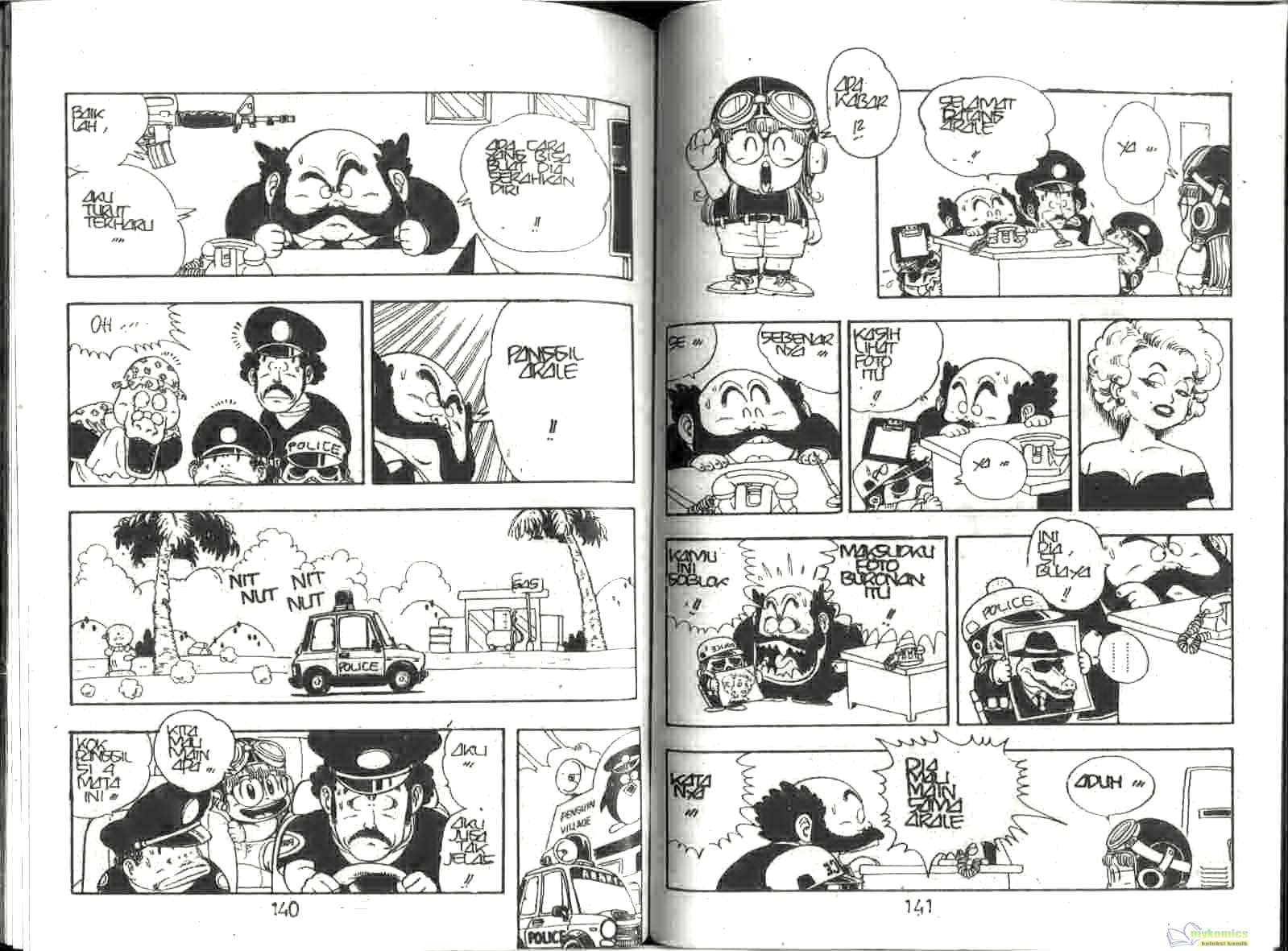Dr. Slump Chapter 14 - halaman 72