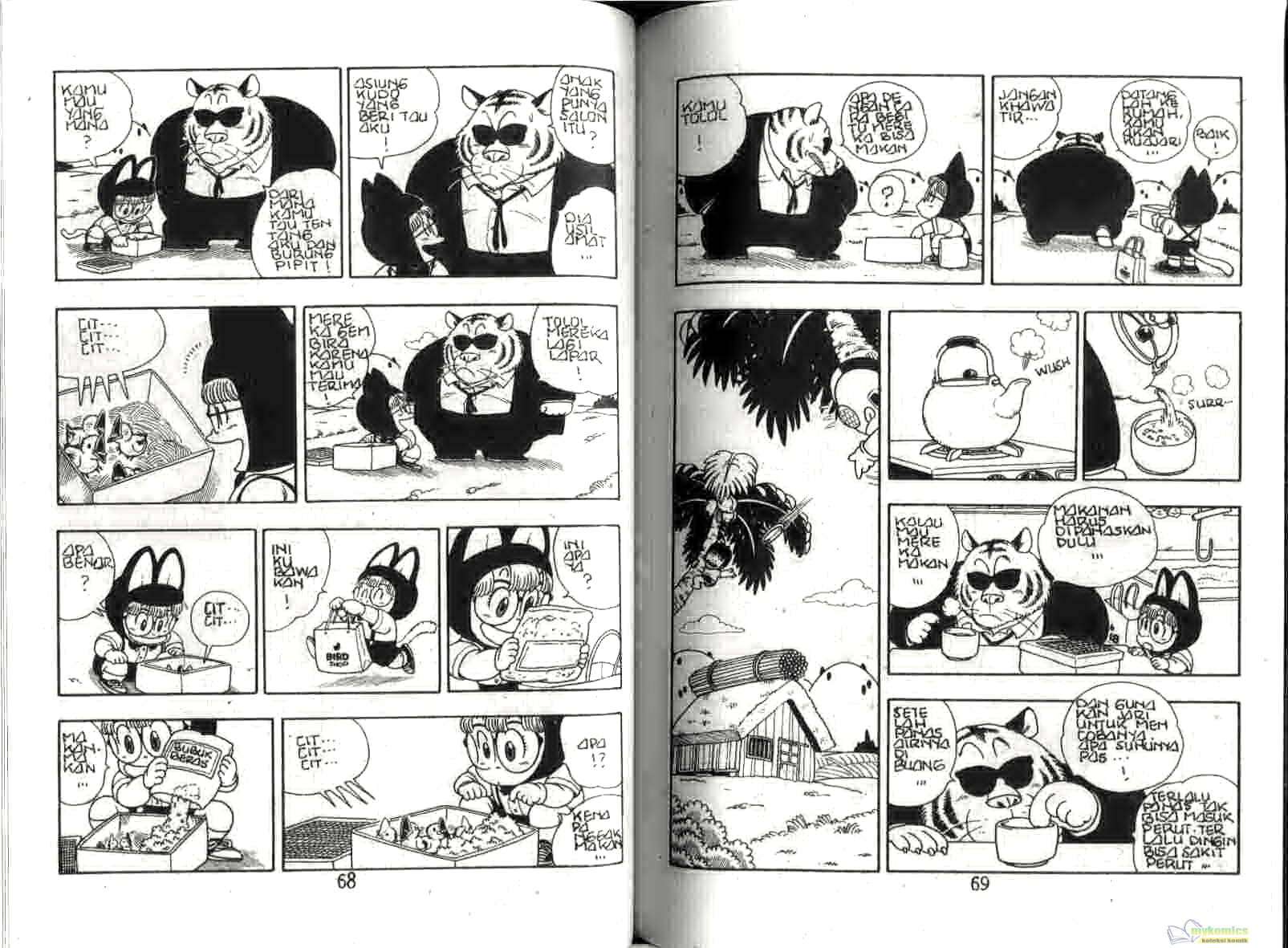 Dr. Slump Chapter 17 - halaman 36