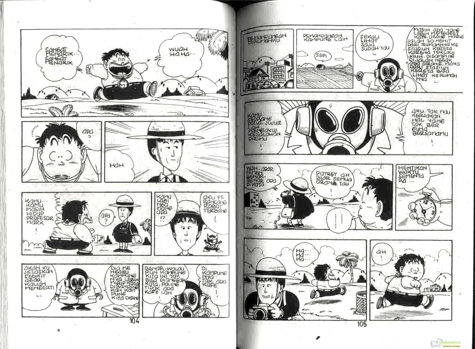 Dr. Slump Chapter 17 - halaman 56