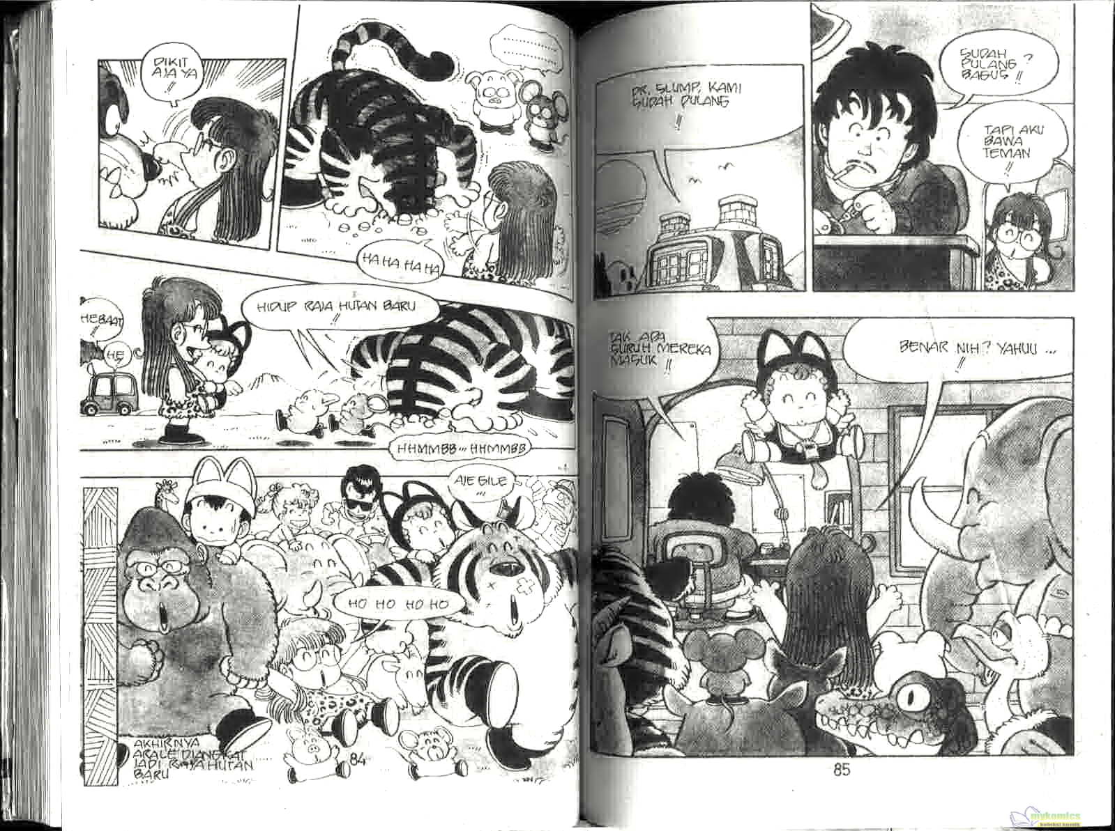 Dr. Slump Chapter 4 - halaman 44