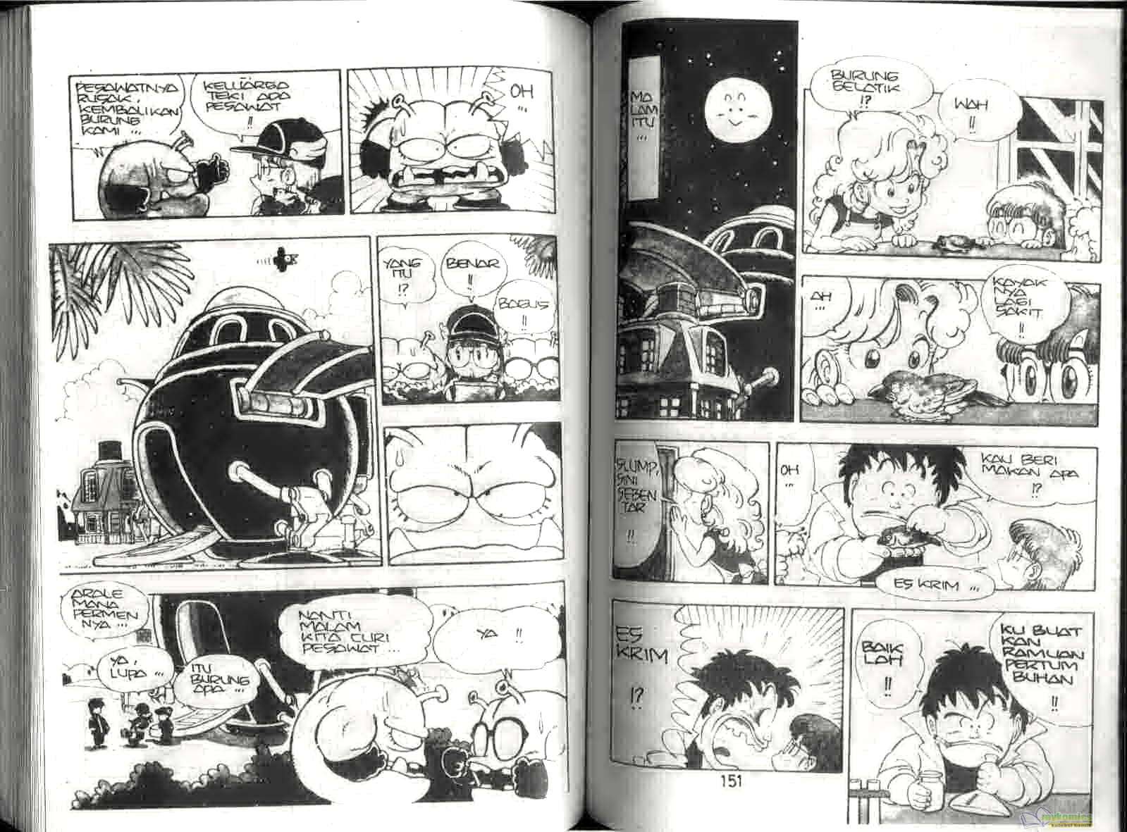 Dr. Slump Chapter 10 - halaman 76