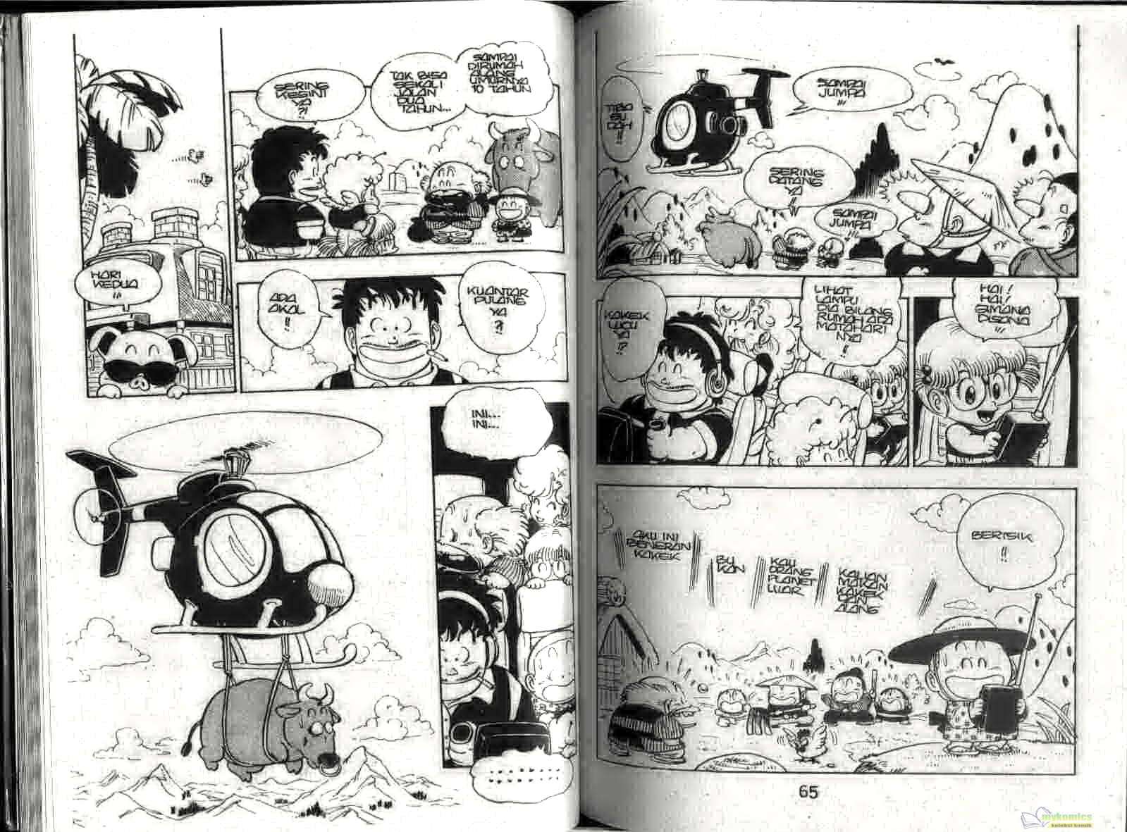 Dr. Slump Chapter 11 - halaman 34