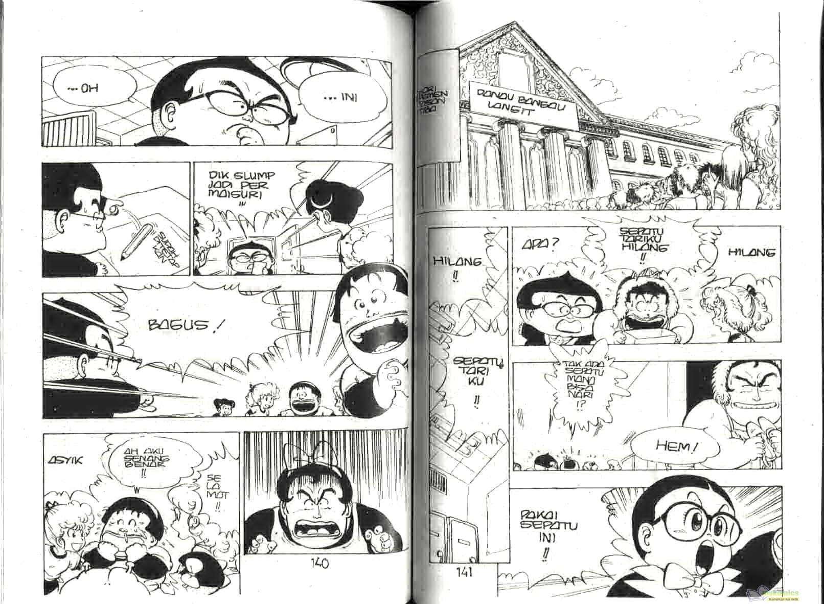 Dr. Slump Chapter 11 - halaman 74
