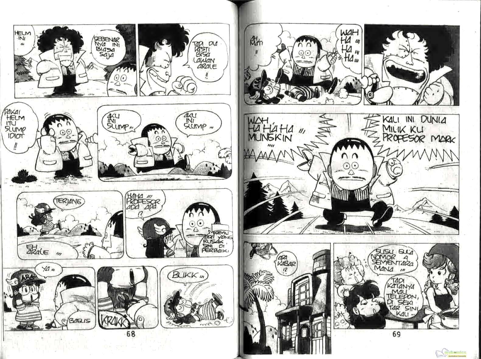Dr. Slump Chapter 13 - halaman 36
