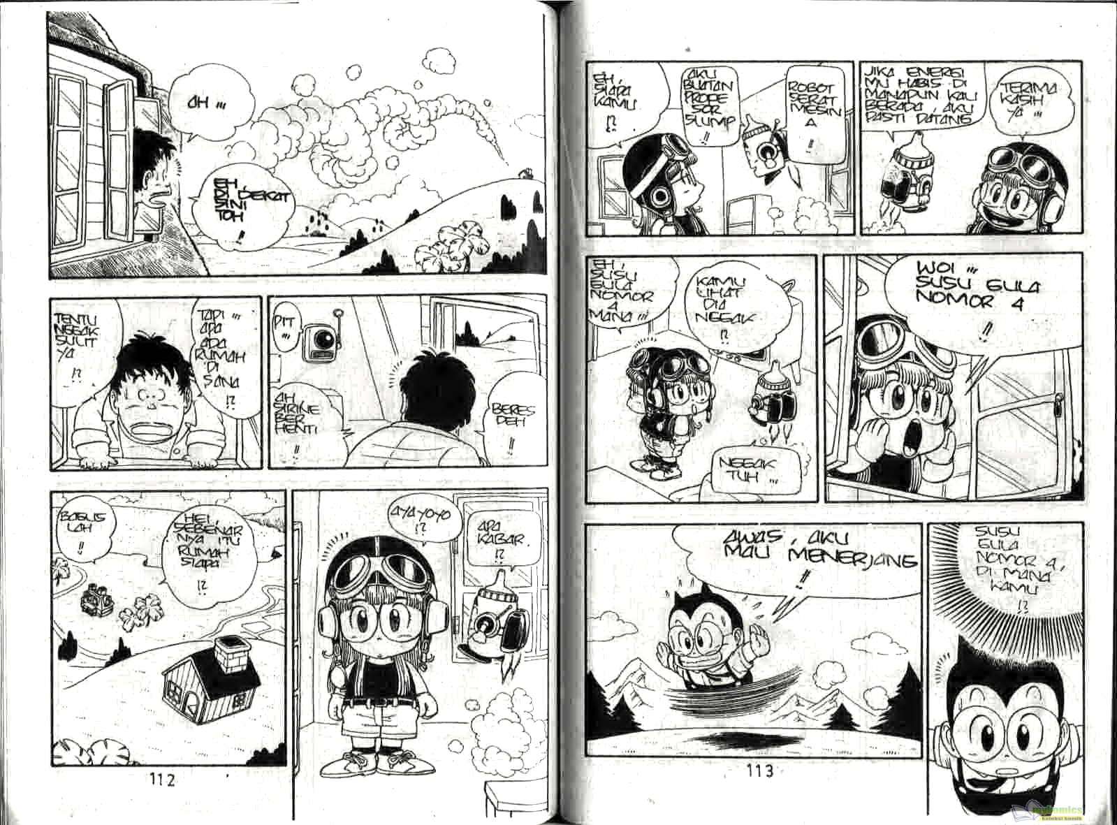 Dr. Slump Chapter 13 - halaman 58