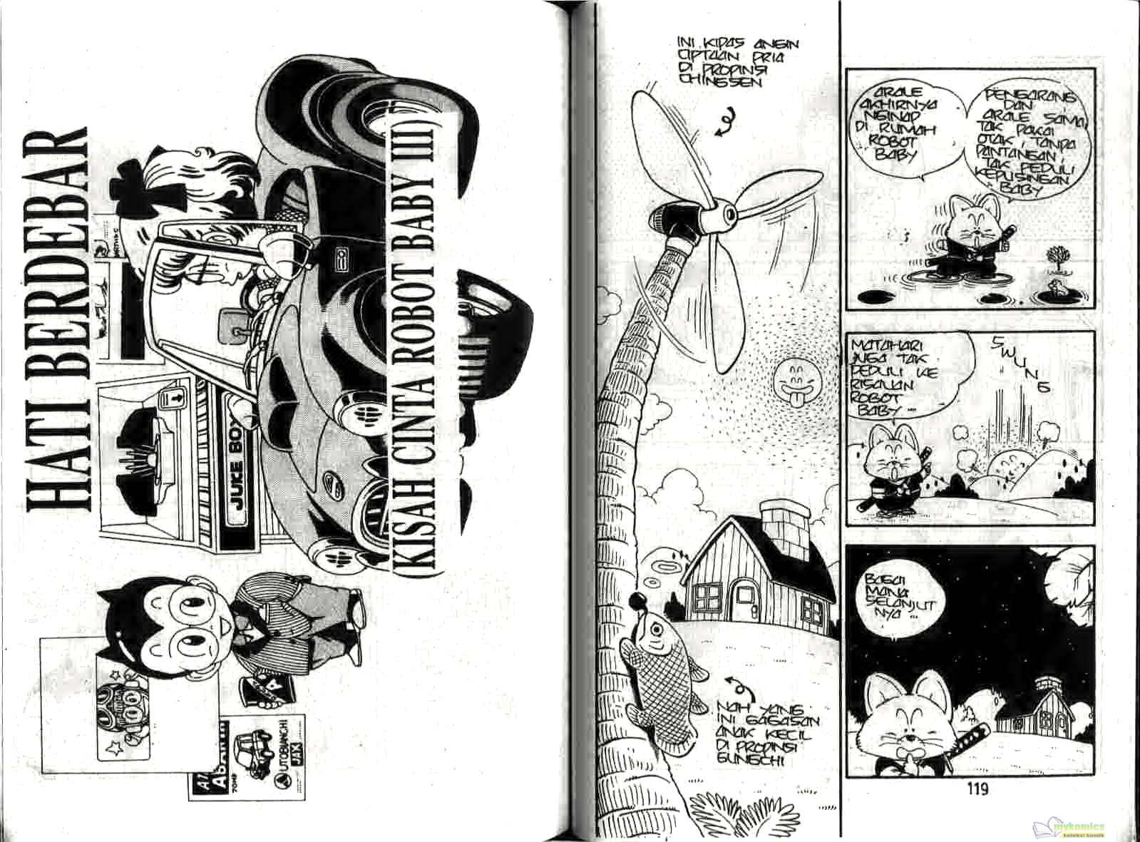 Dr. Slump Chapter 13 - halaman 61