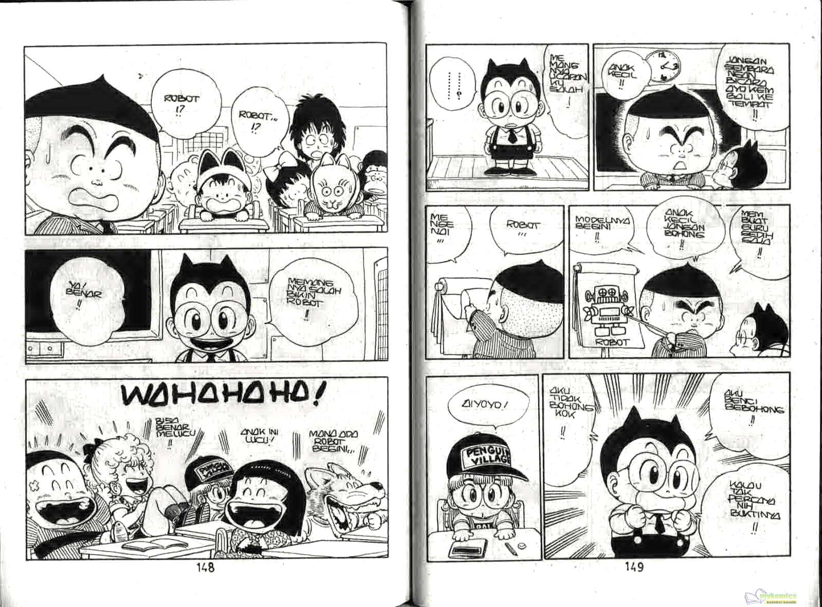 Dr. Slump Chapter 13 - halaman 76