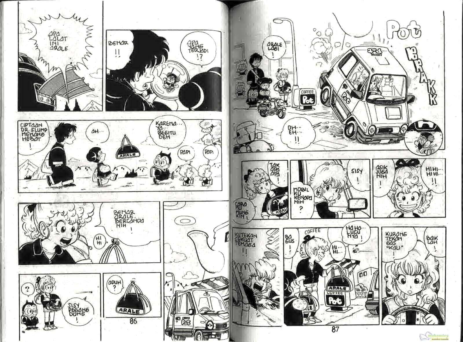 Dr. Slump Chapter 16 - halaman 45