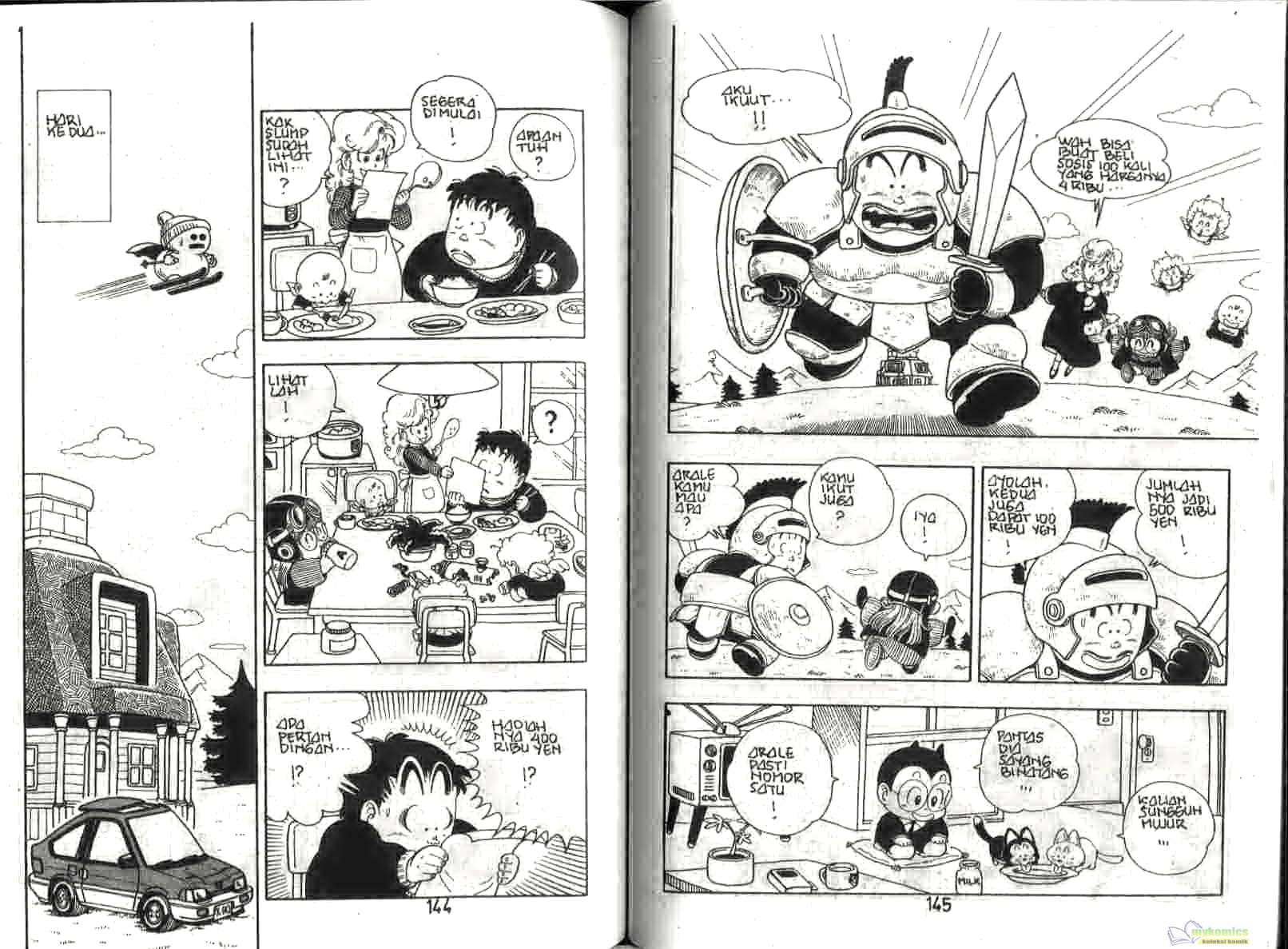 Dr. Slump Chapter 16 - halaman 74