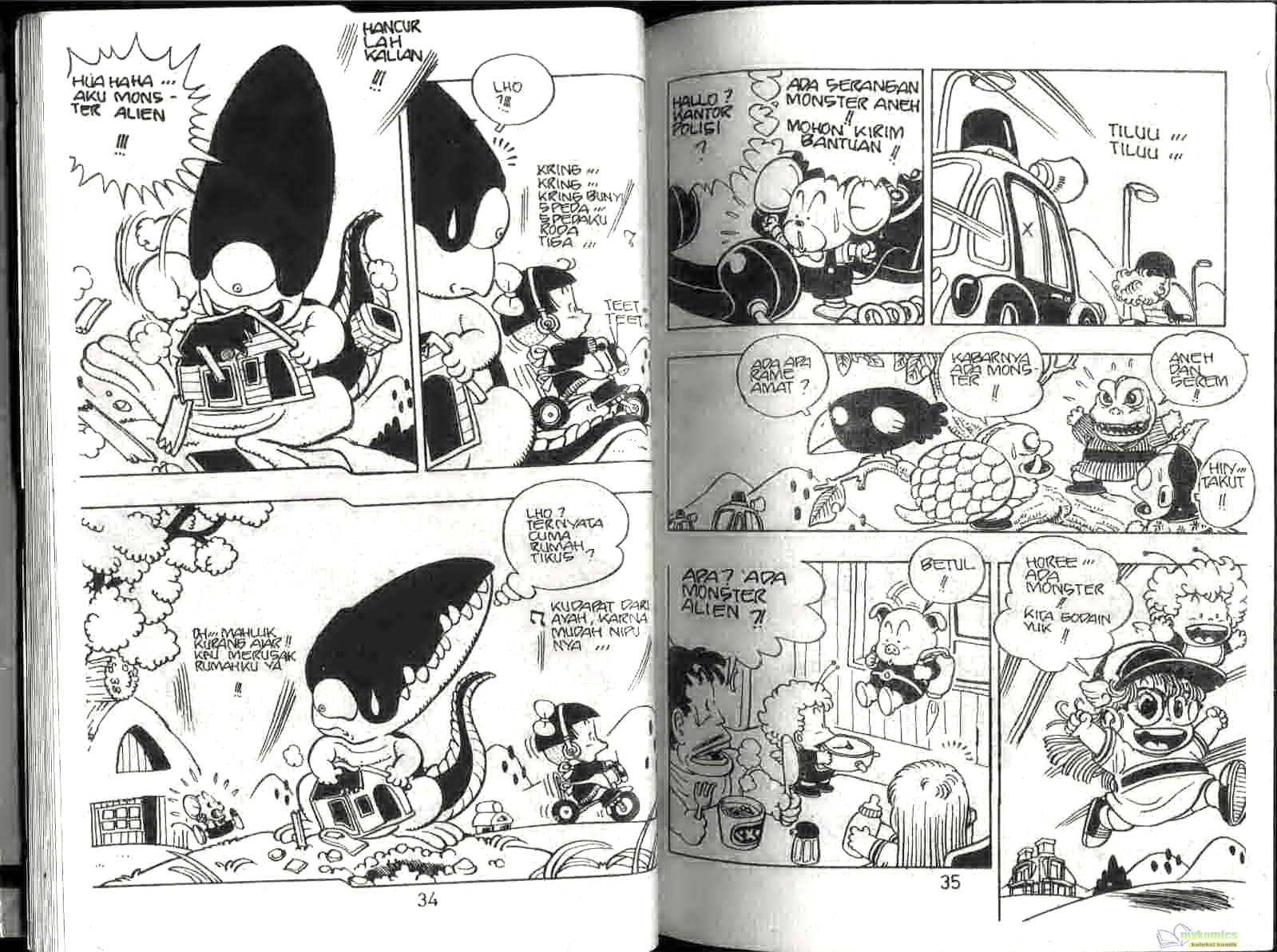 Dr. Slump Chapter 4 - halaman 19