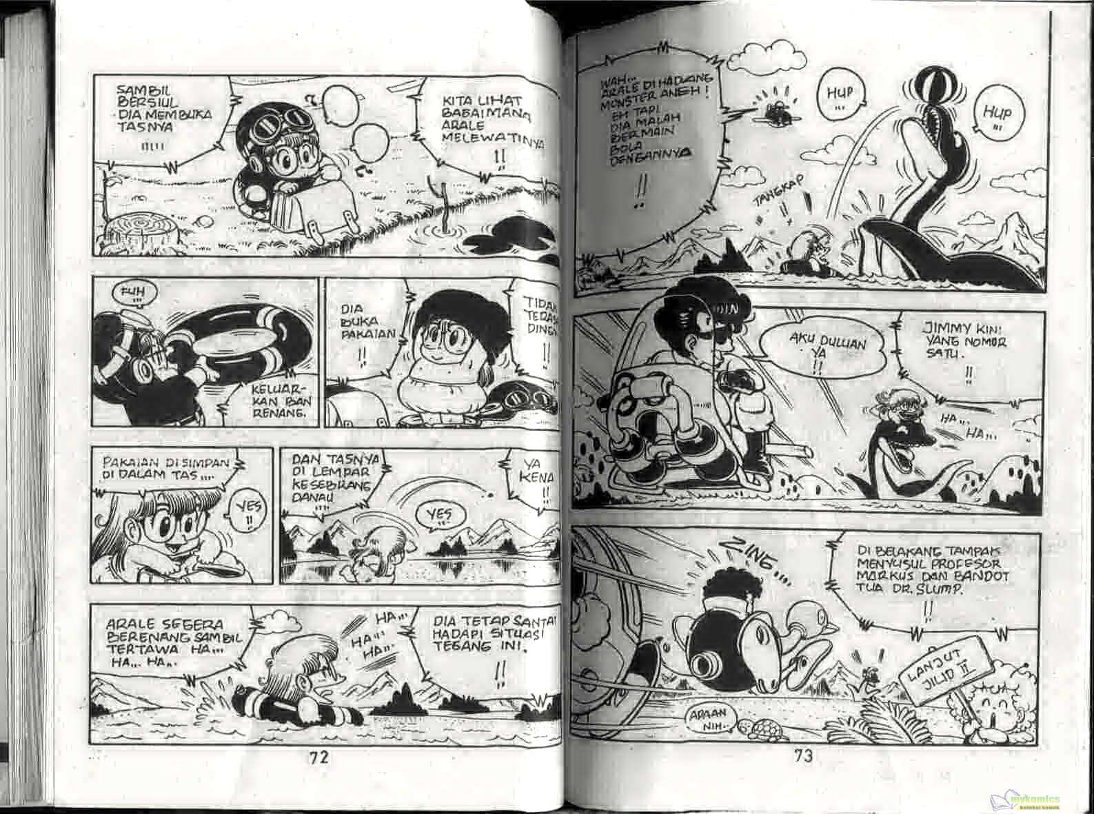 Dr. Slump Chapter 6 - halaman 38