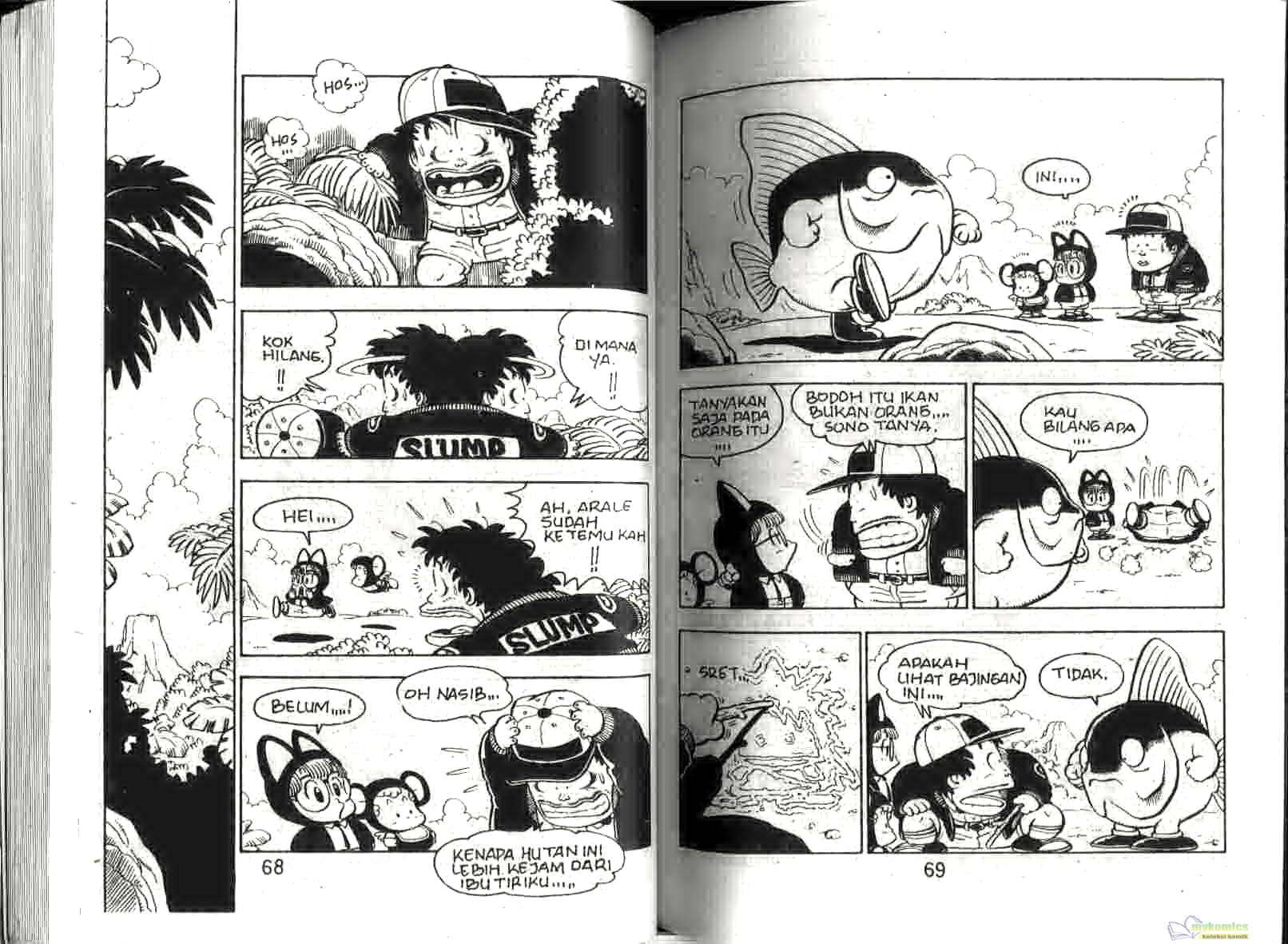 Dr. Slump Chapter 7 - halaman 36