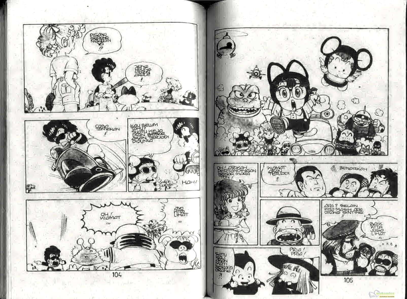Dr. Slump Chapter 9 - halaman 54