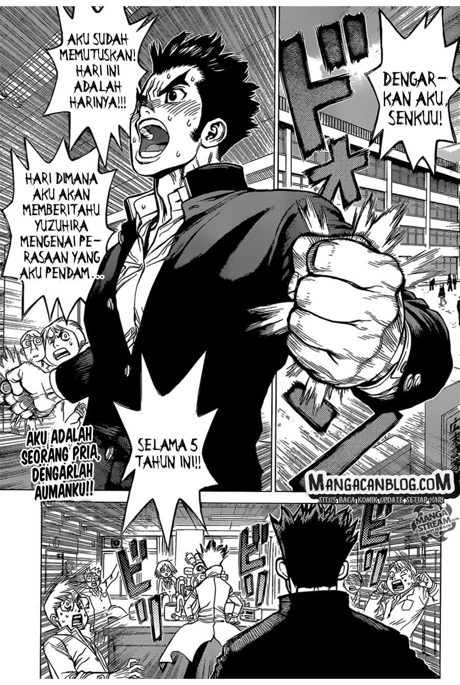 Dr. Stone Chapter 1 - halaman 3